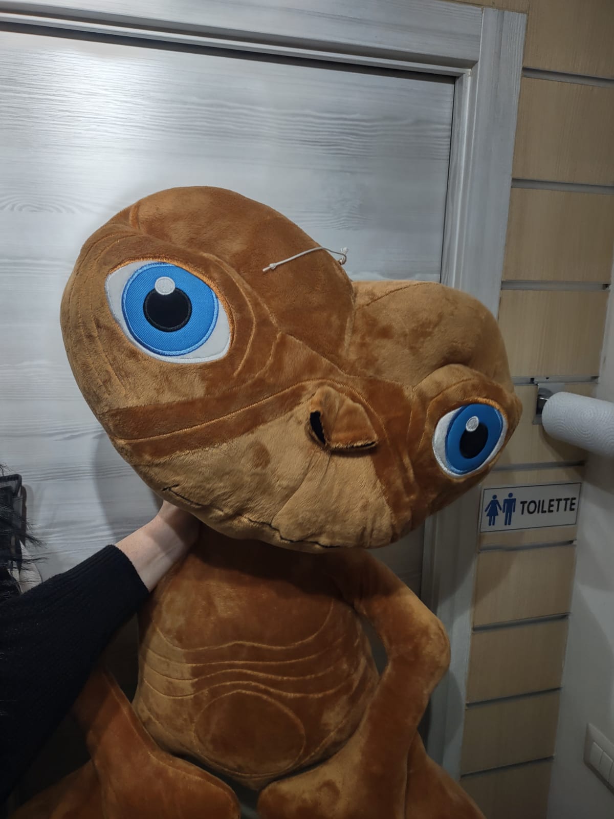 Peluche e.t grande 85 cm altezza