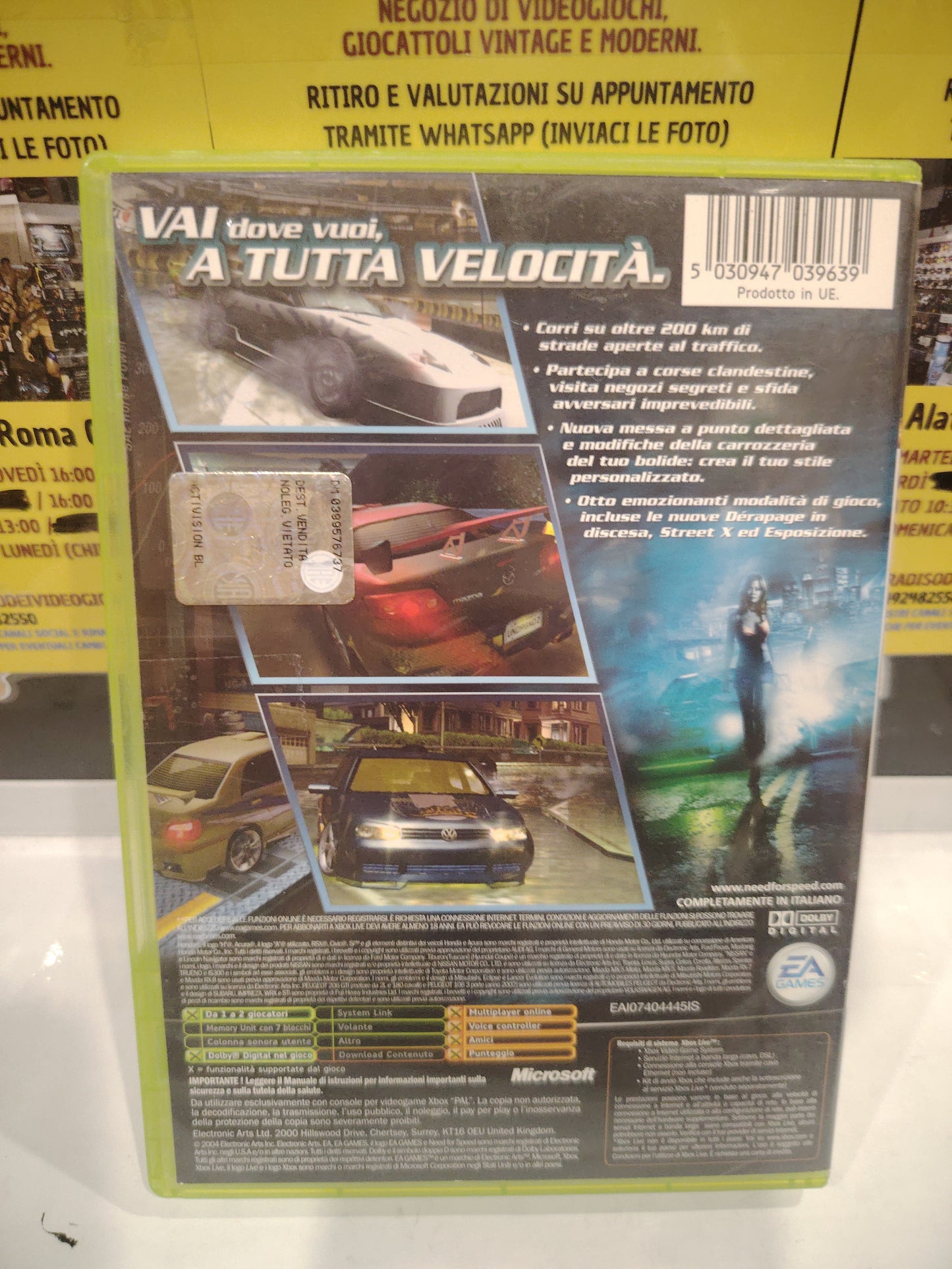 Gioco need for speed underground