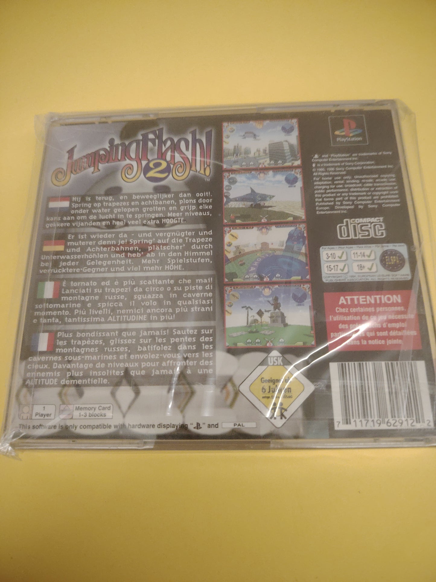 Gioco PlayStation 1 jumpingflash 2