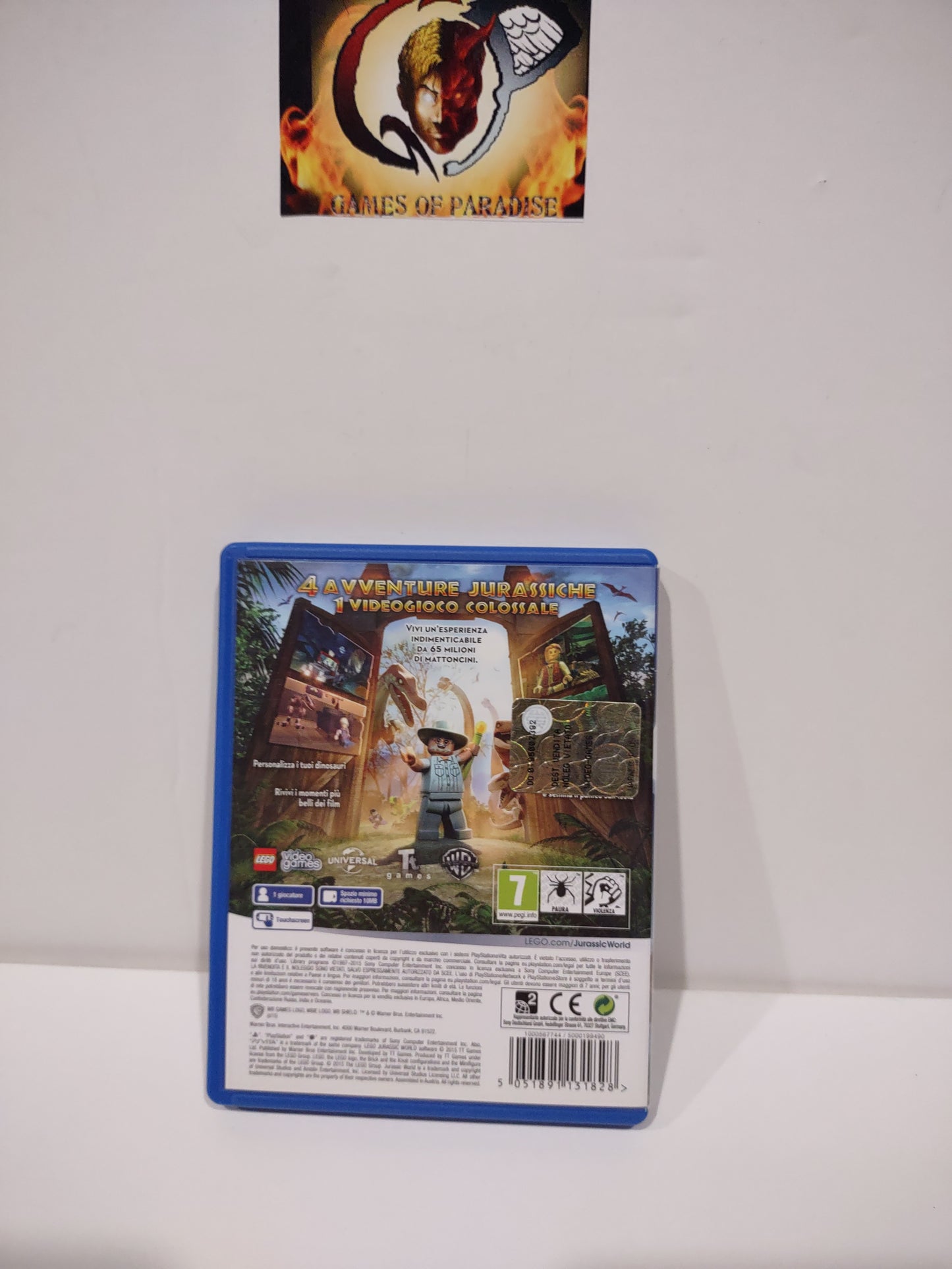Gioco PS Vita Lego Jurassic world PlayStation
