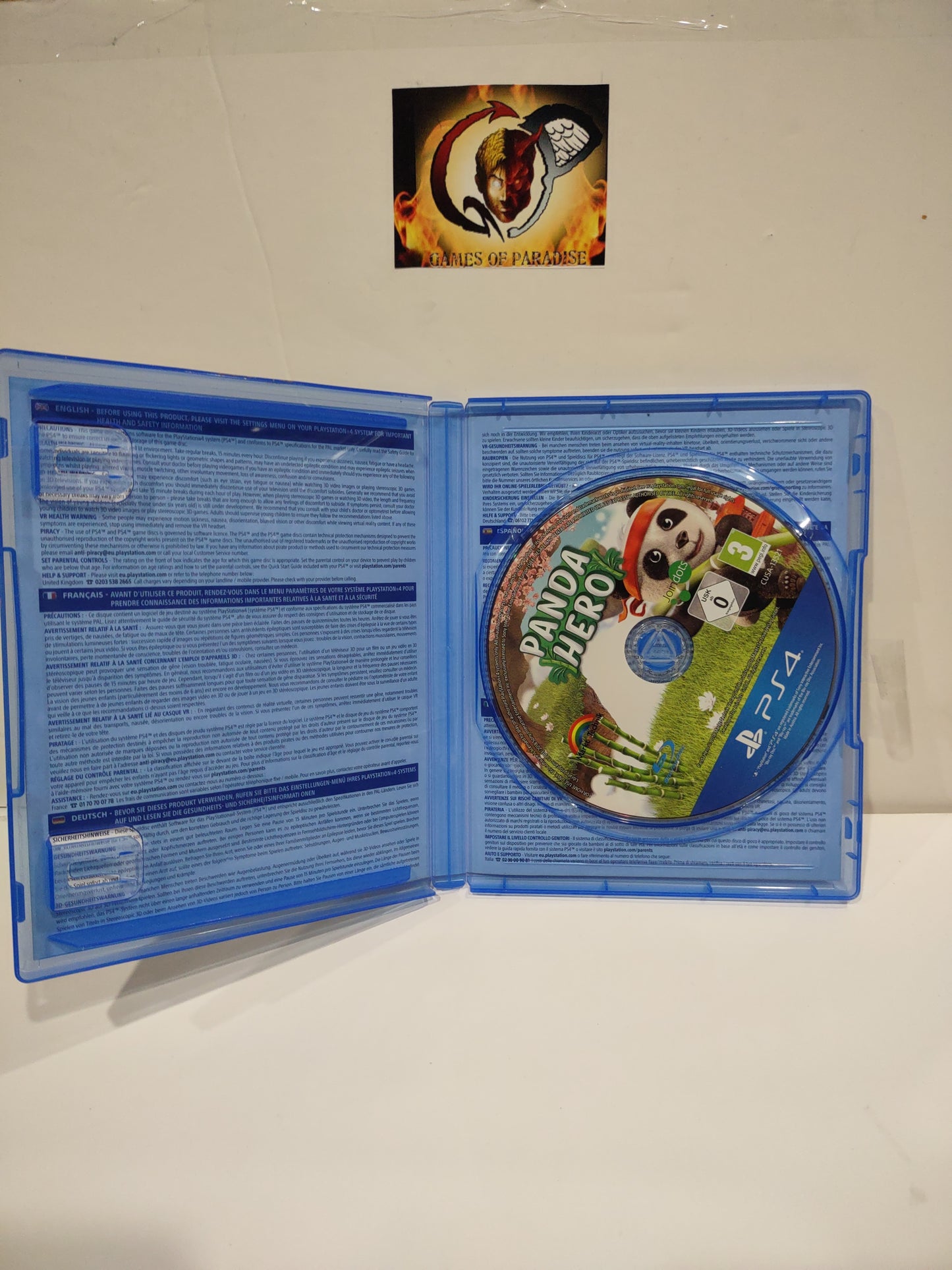 Gioco PS4 panda Hero PlayStation 4