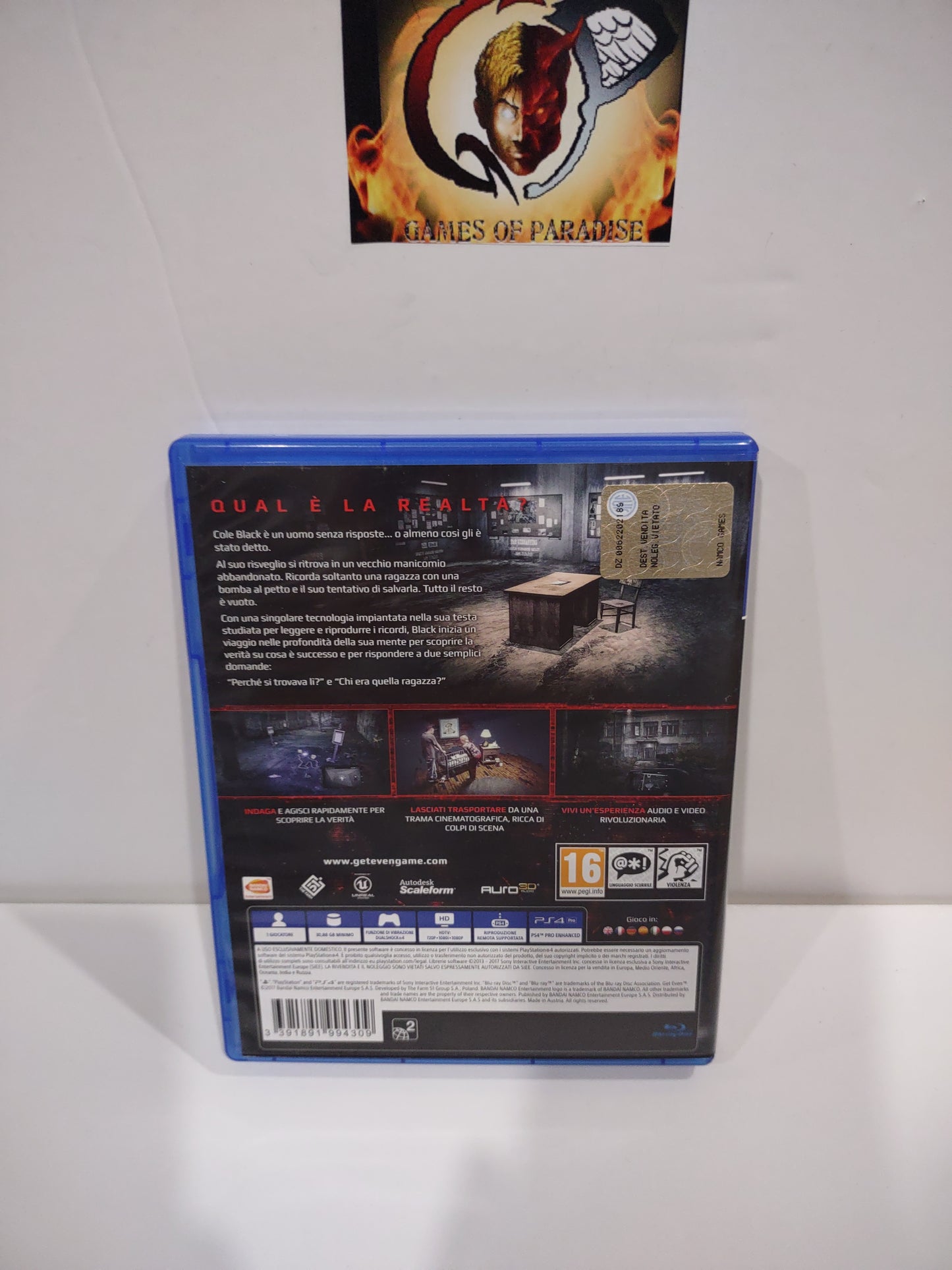 Gioco PS4 get even PlayStation 4