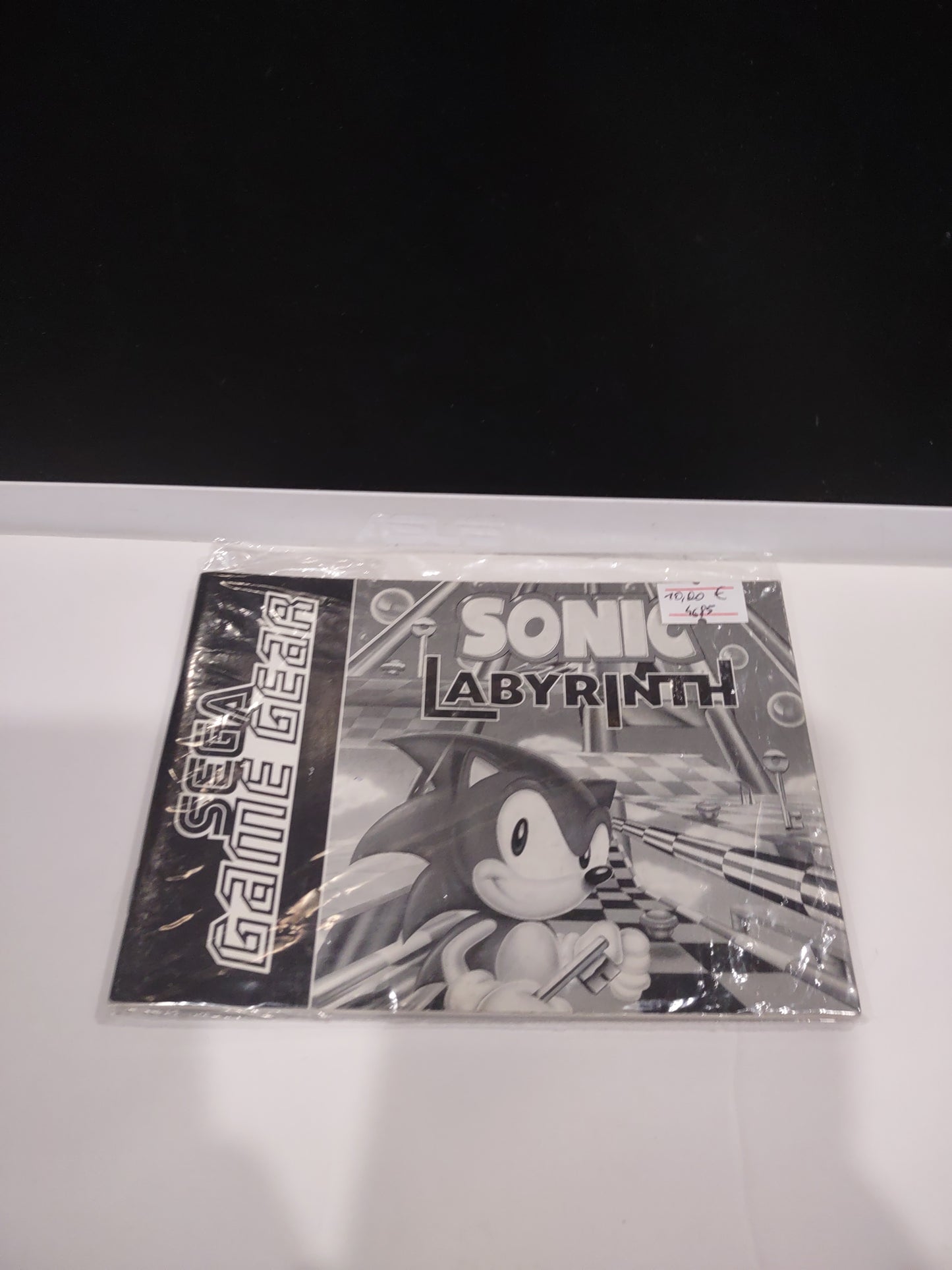 Libretto istruzioni sega game Gear Sonic labyrinth
