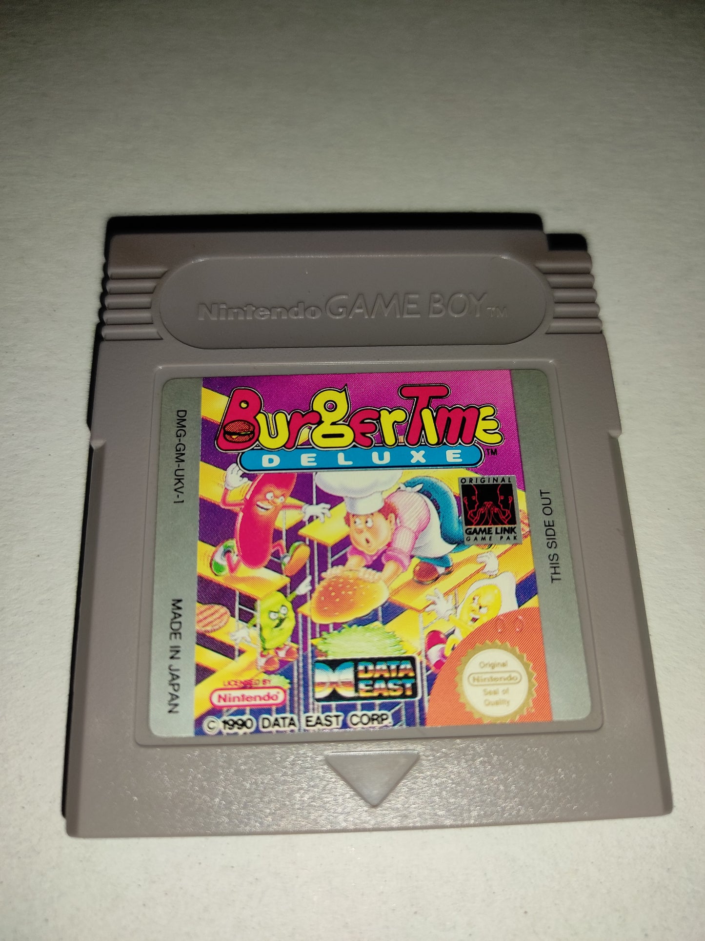 Gioco Nintendo gameboy burgertime con box protettivo