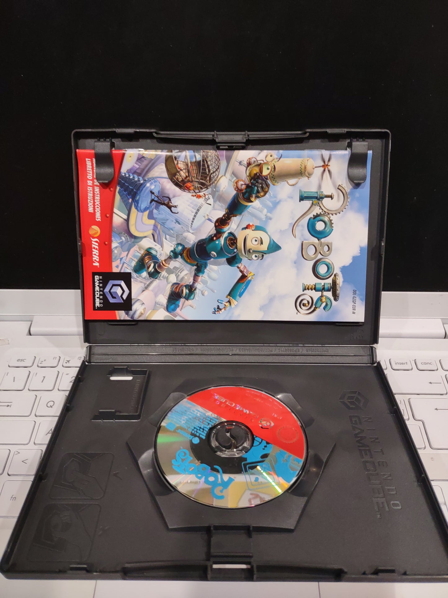 Gioco Nintendo GameCube robots PAL sierra games