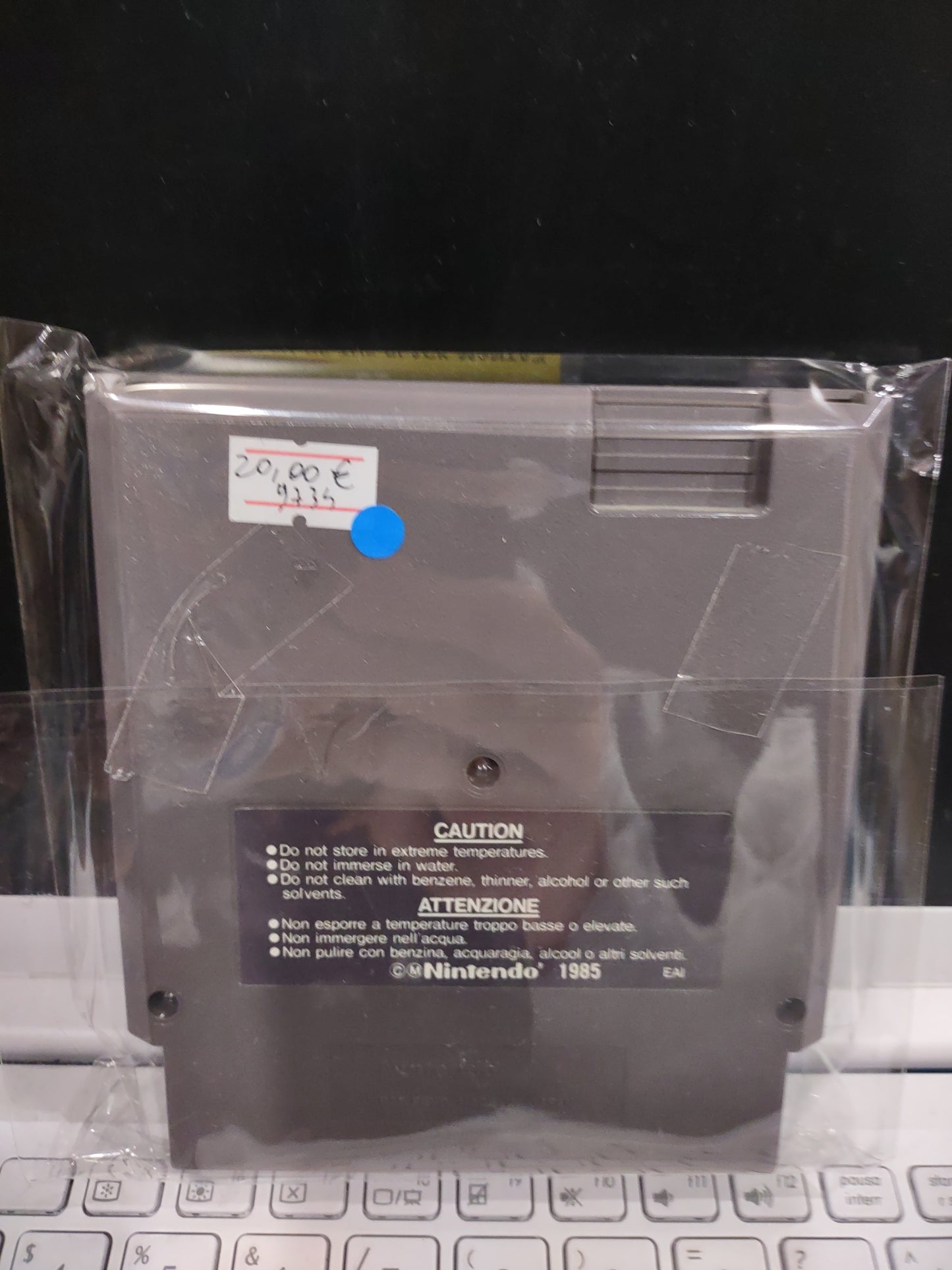 Gioco Nintendo nes wrath Black manta PAL A ITA