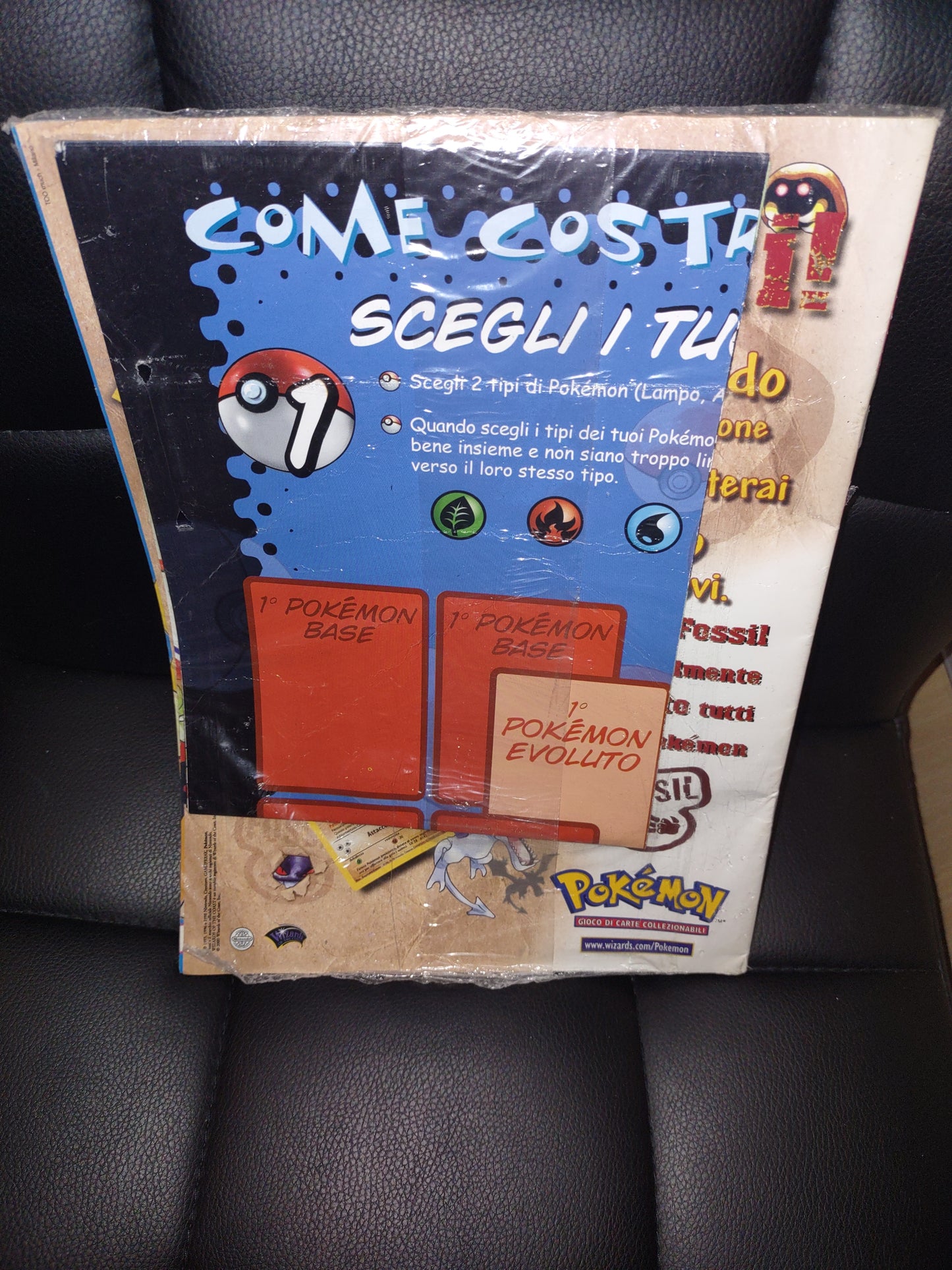 Rivista con gadget Pokémon world N1 playpress Nintendo