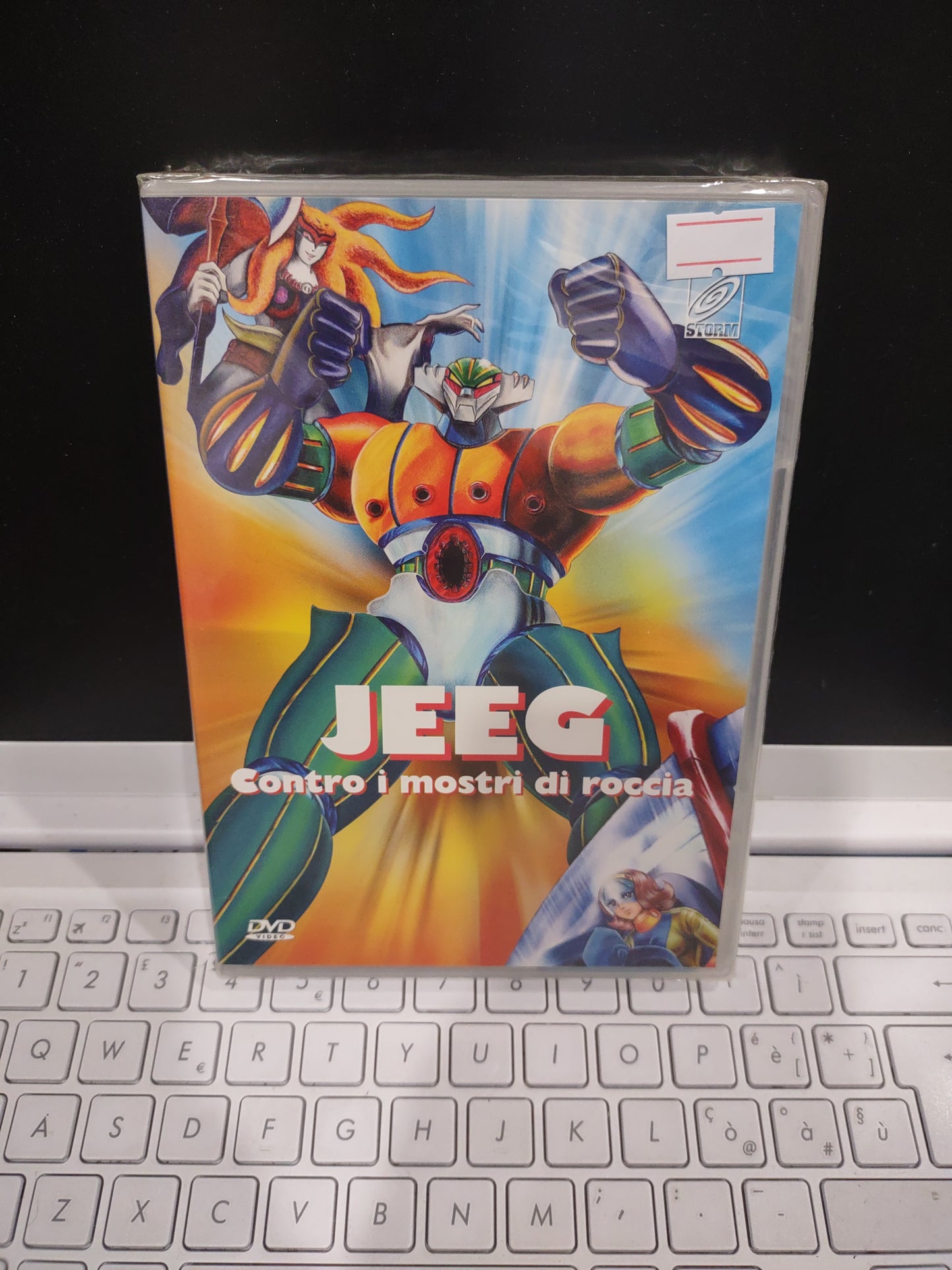 DVD storm cartone animato Jeeg robot contro i mostri di roccia