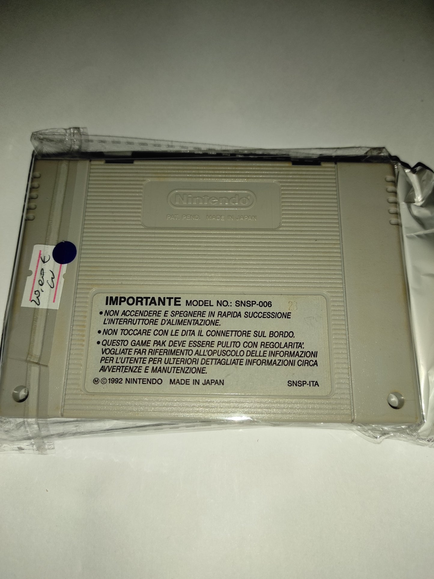 Gioco Nintendo Snes supernintendo bubsy PAL gig