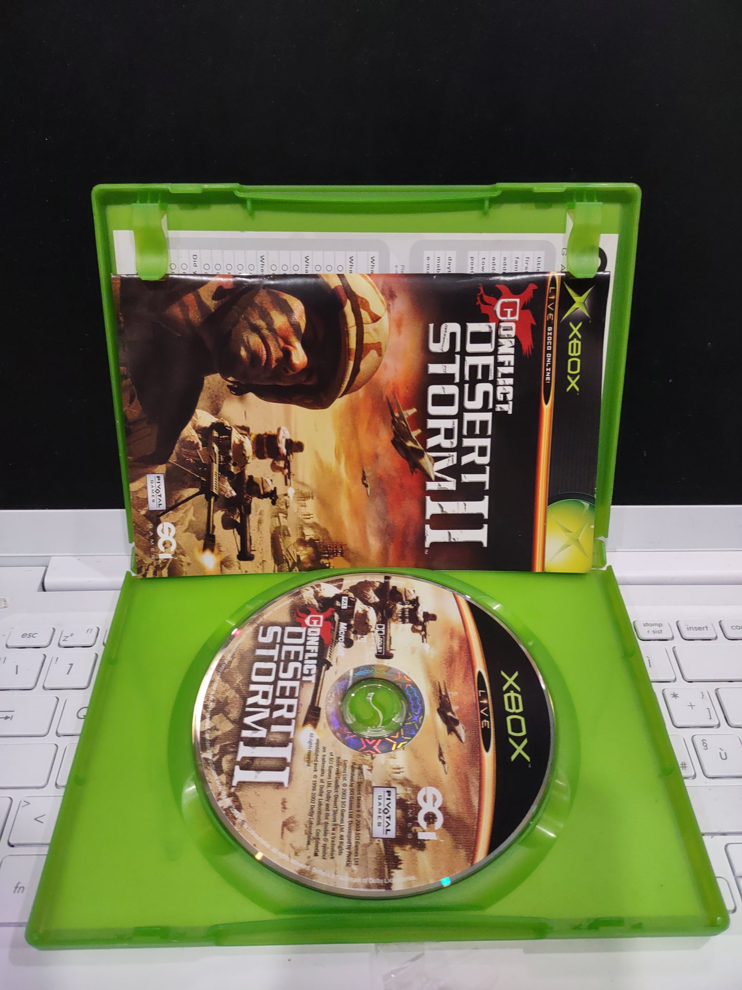 Gioco Xbox conflict desert storm 2 PAL ITA