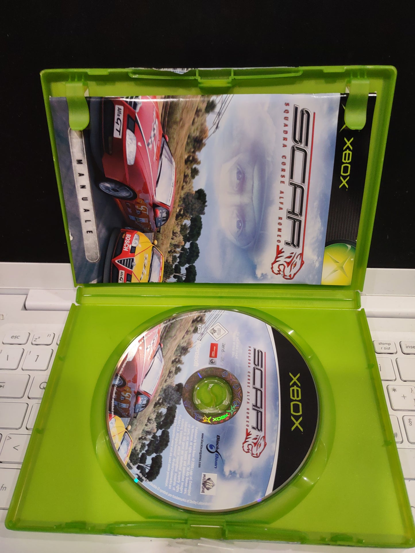 Gioco Xbox SCAR squadra corse Alfa Romeo