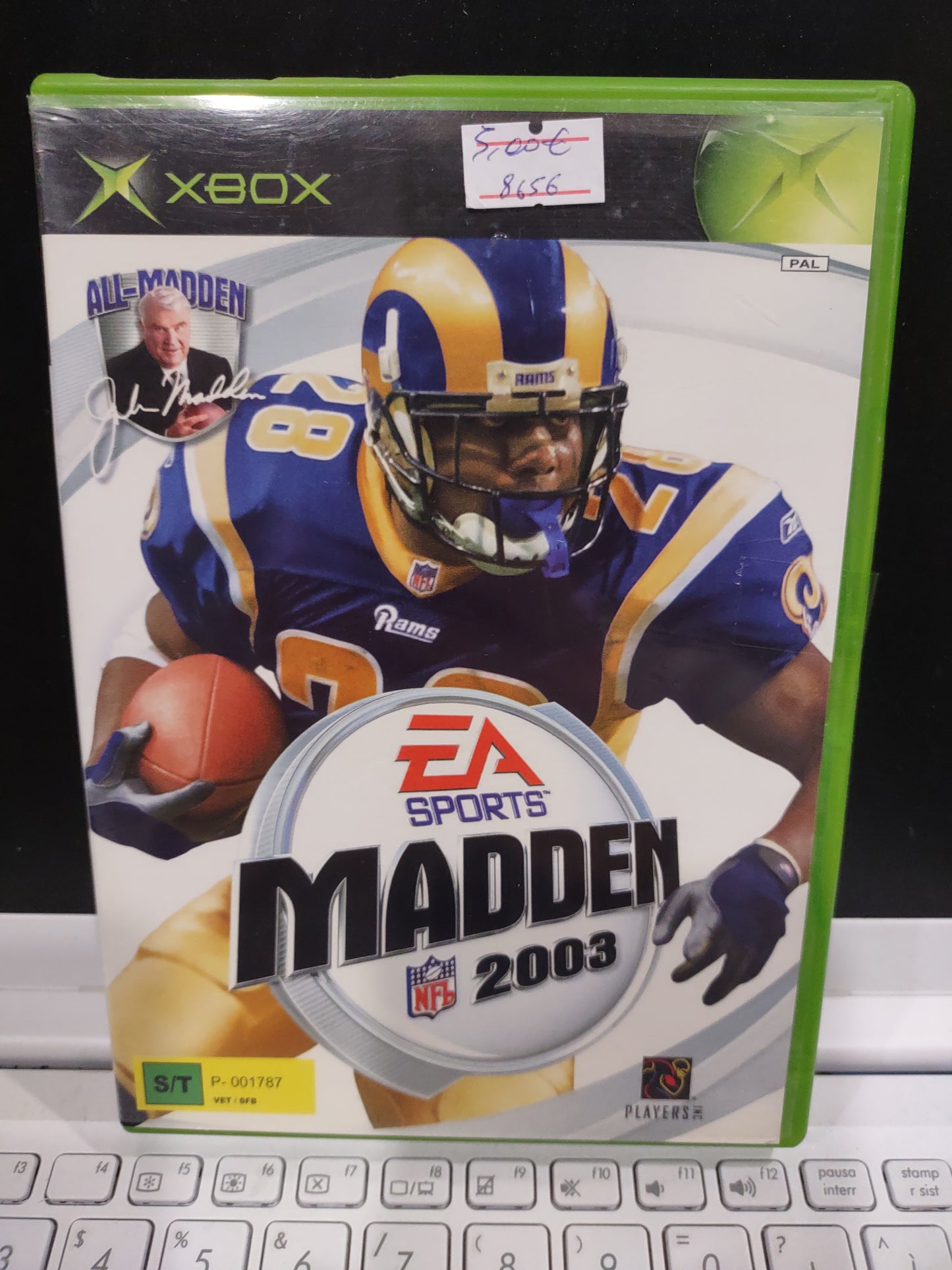 Gioco Xbox madden 2003 EA games sports