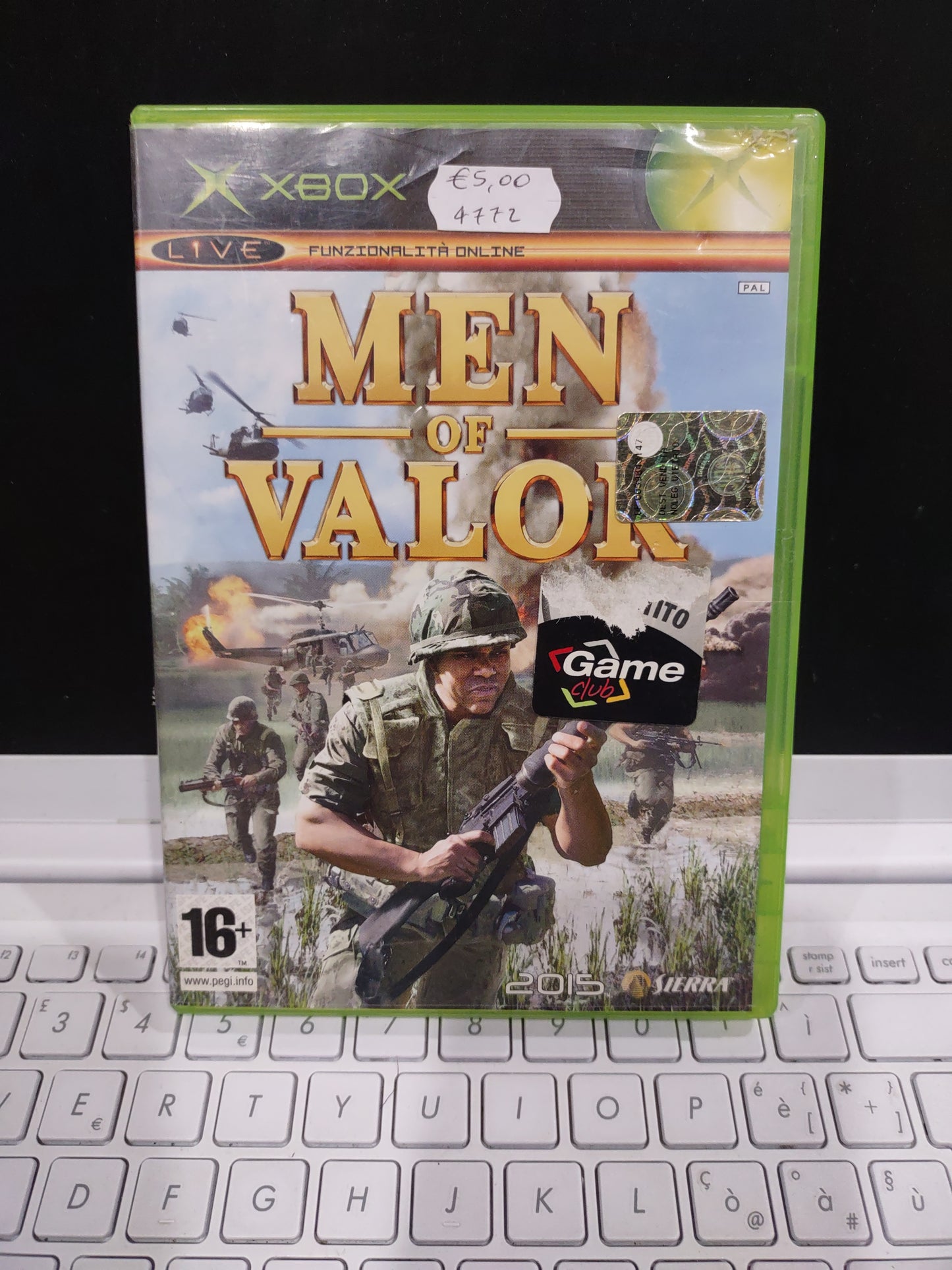 Gioco Xbox Men of valor PAL