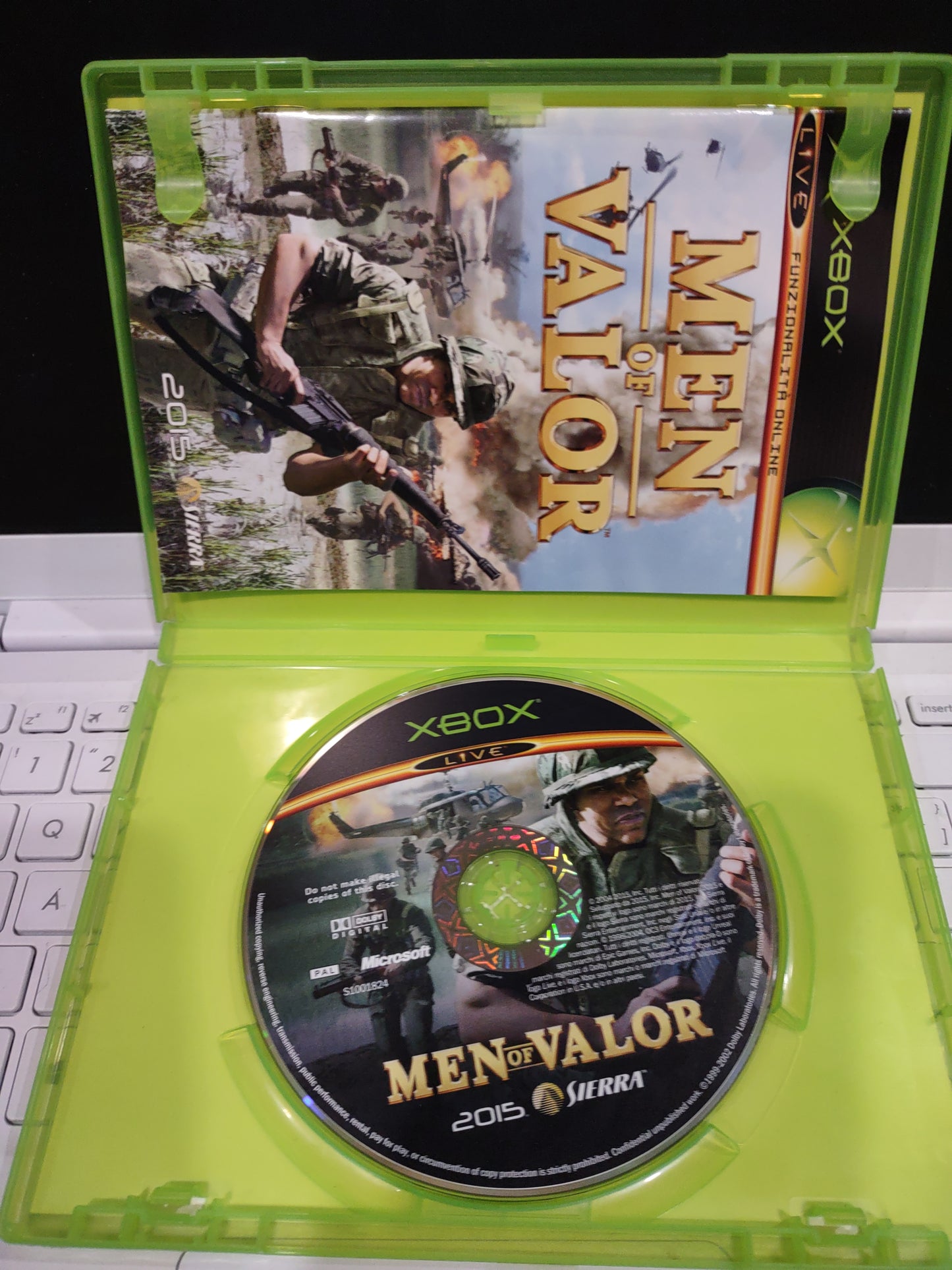 Gioco Xbox Men of valor PAL