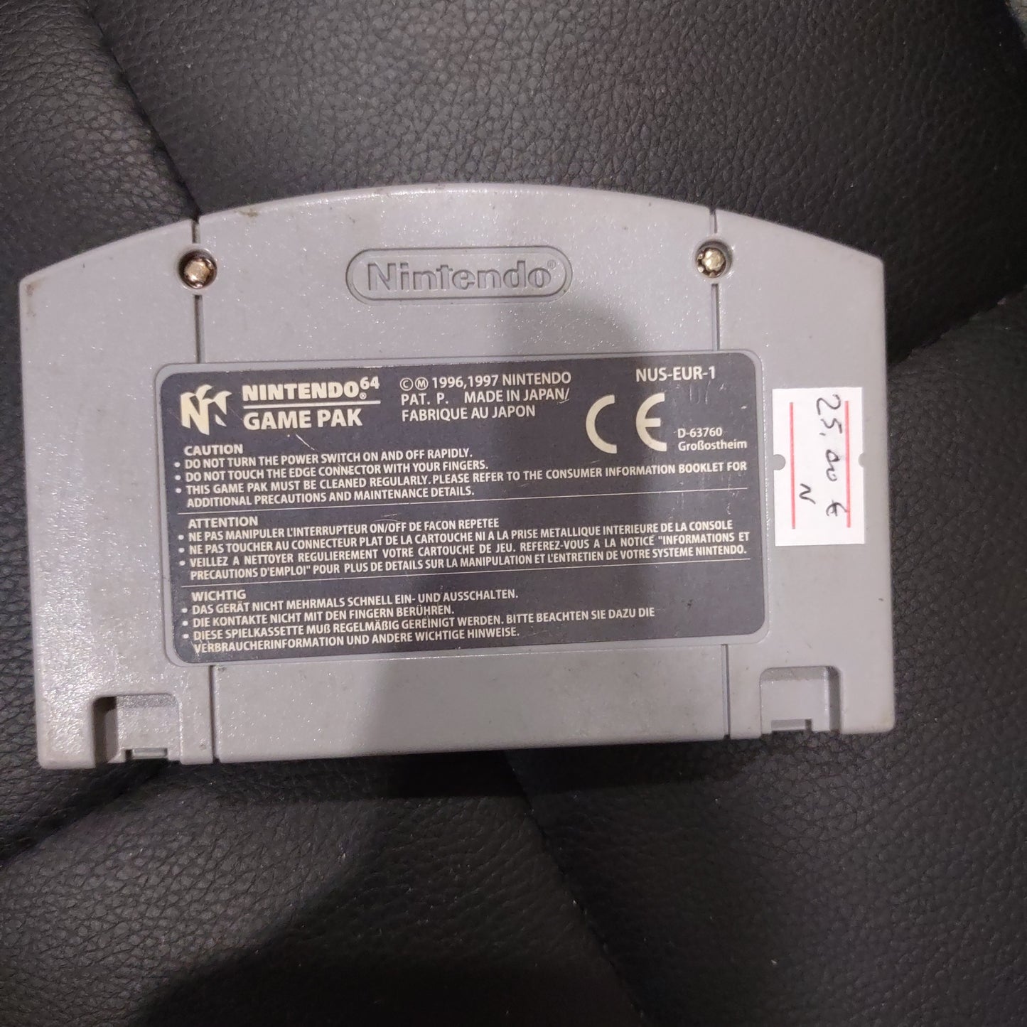 Gioco Nintendo 64 n64 cartuccia Diddy Kong racing PAL EUR