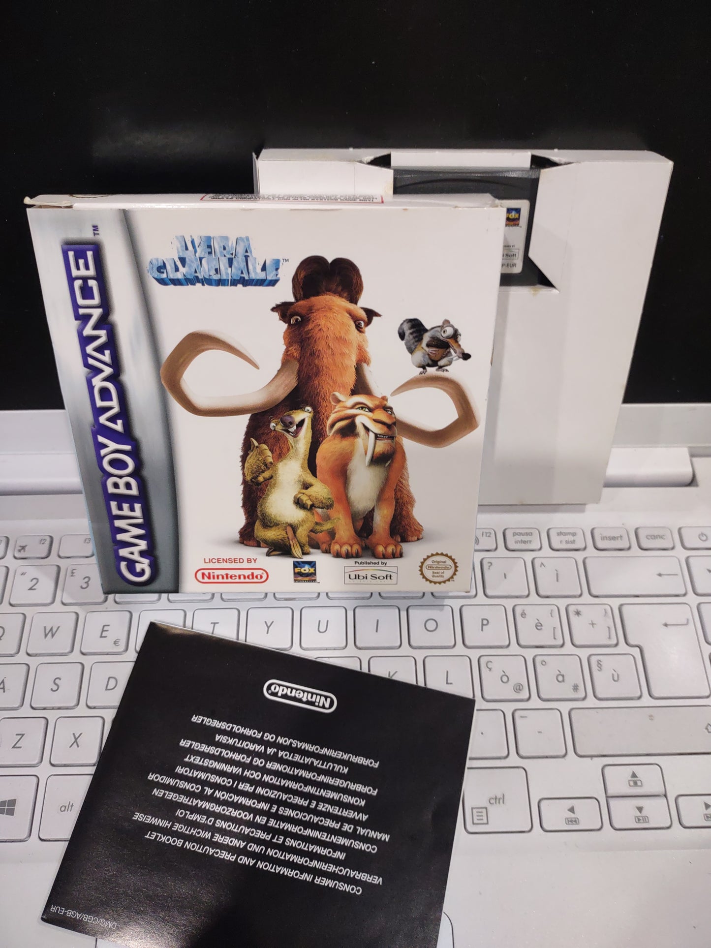 Gioco game boy Advance l'era glaciale Ubisoft