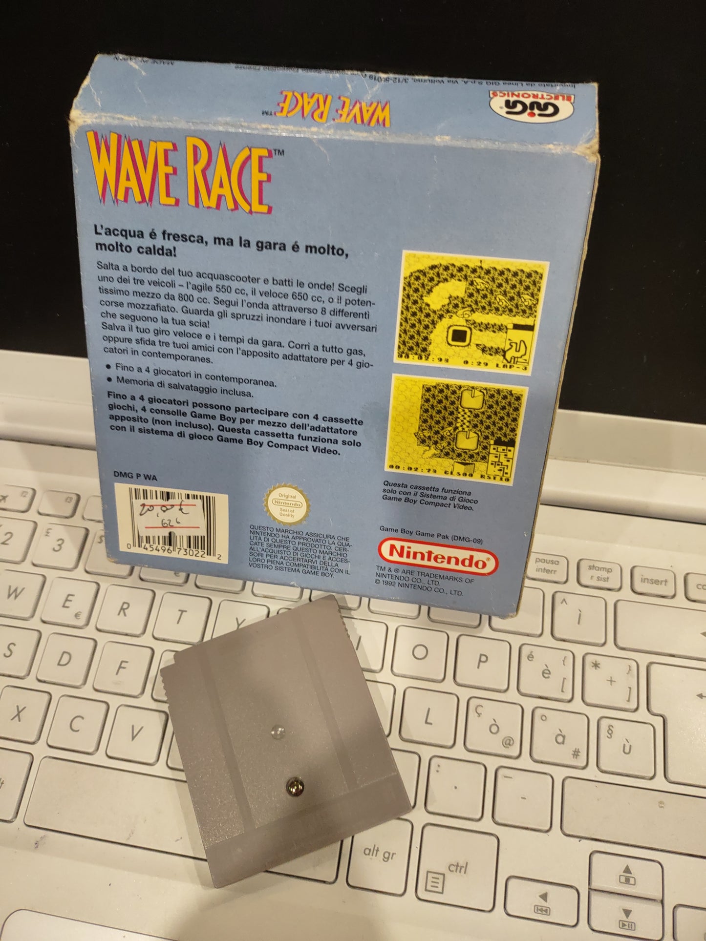 Gioco game boy wave race italiano gig electronics