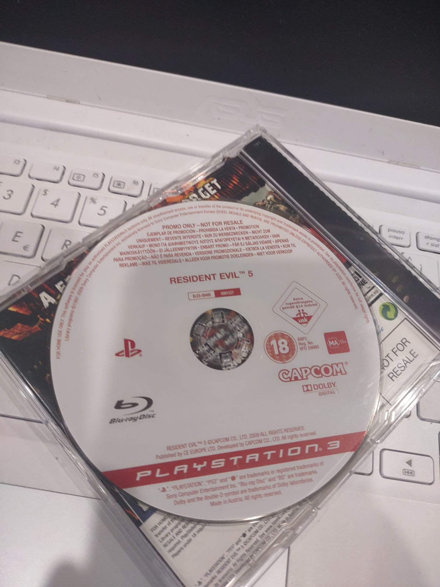 Gioco PS3 promo Resident evil 5 capcom