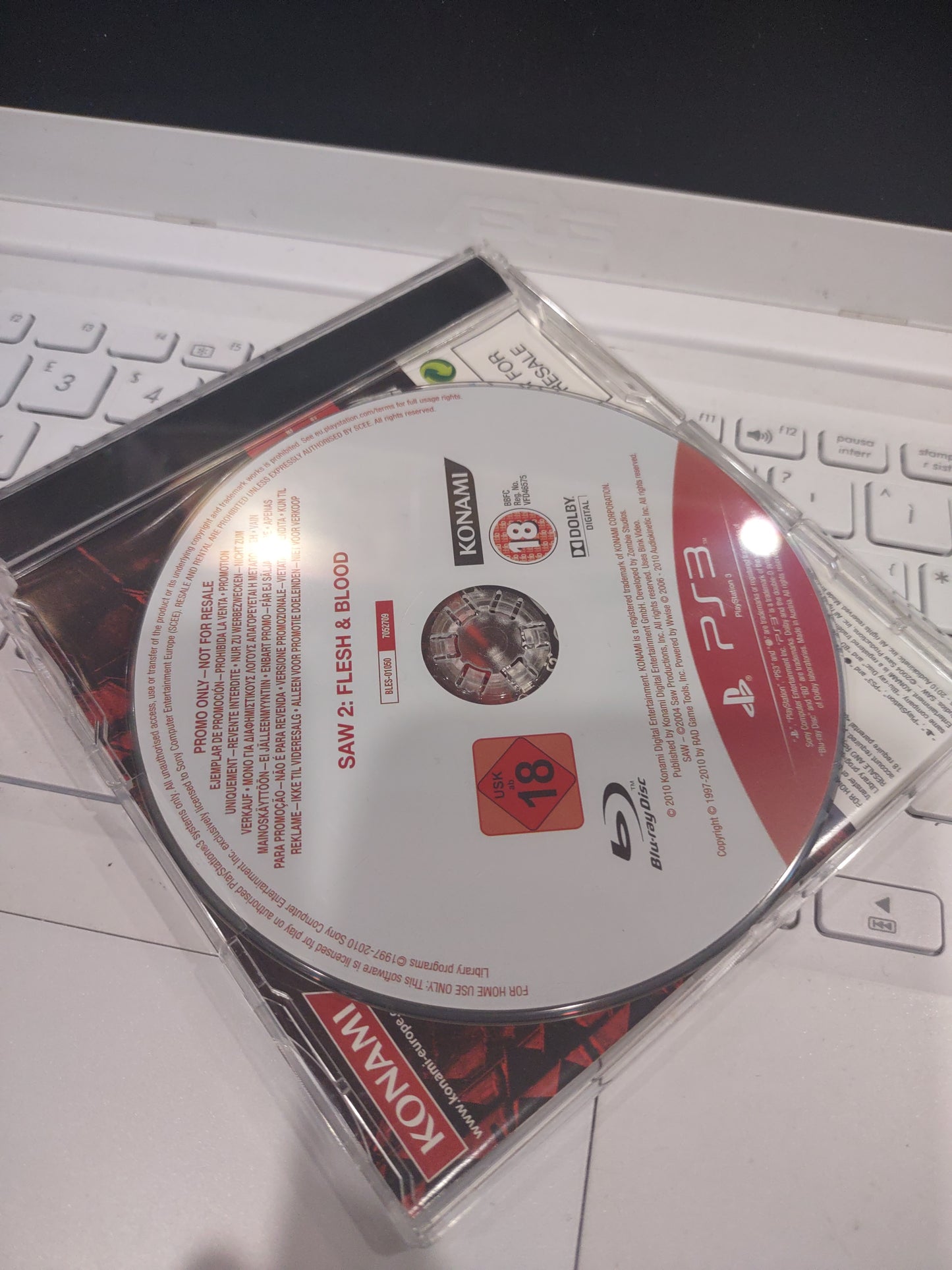 Gioco ps3 promo playstation saw 2 flesh & blood
