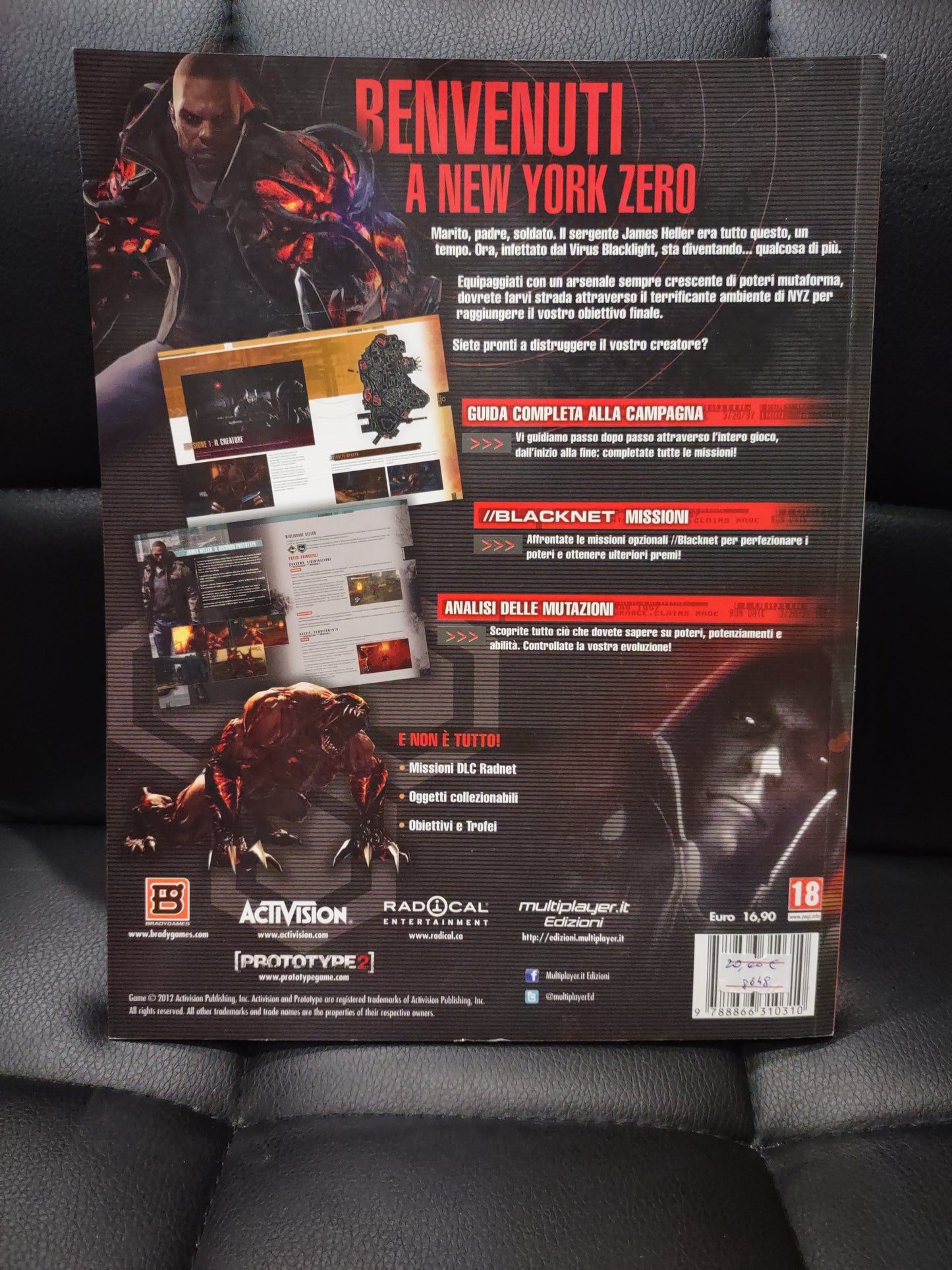 Guida ufficiale completa prototype 2 Activision games
