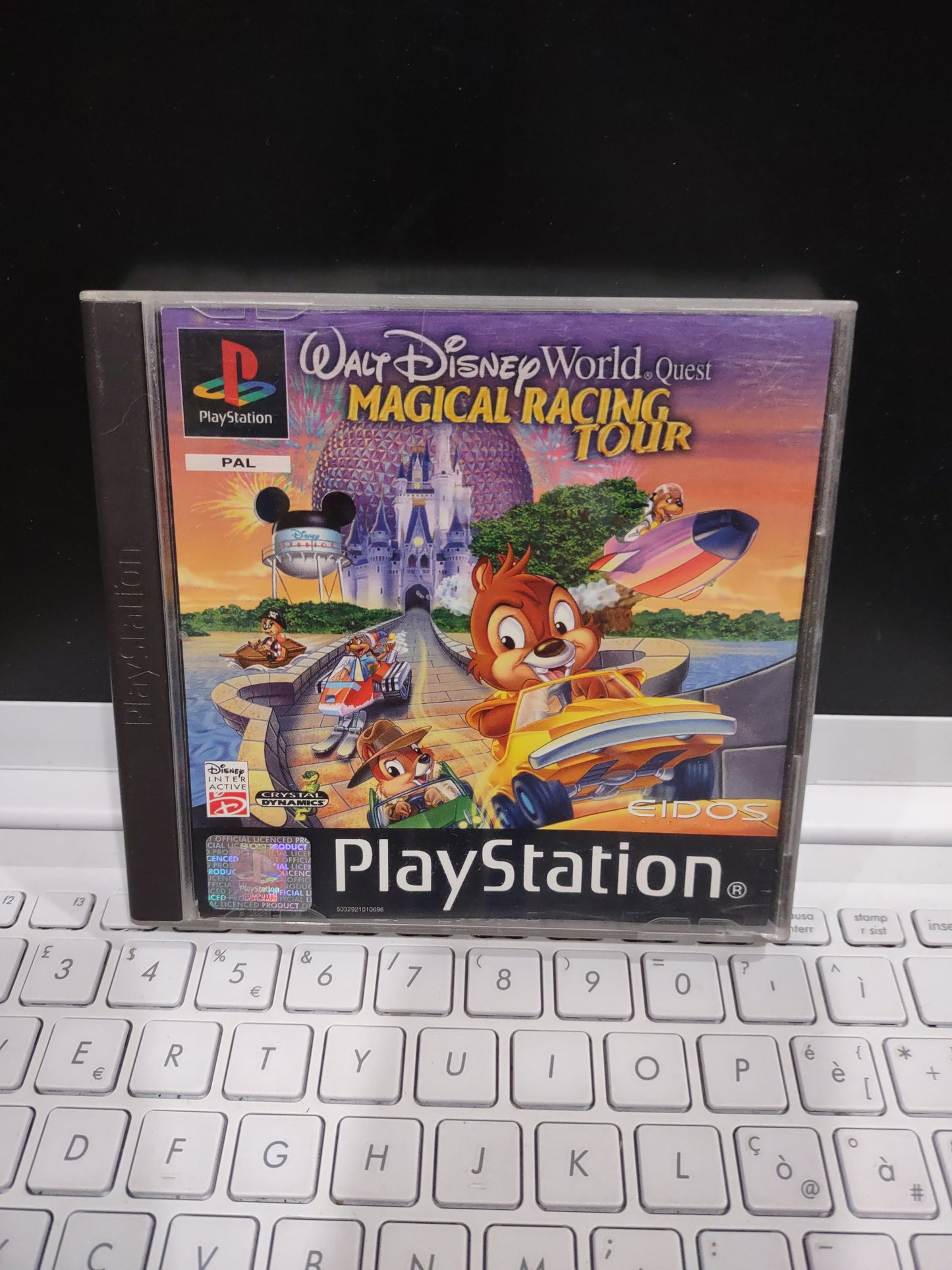 Gioco PS1 PlayStation Walt Disney world Quest magical racing tour