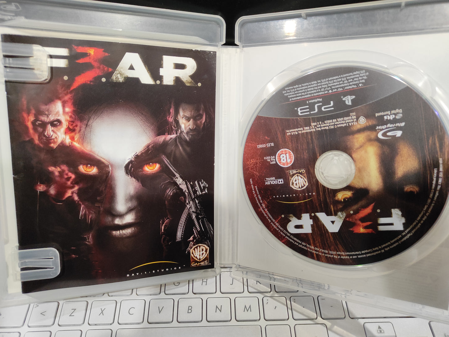 Gioco PlayStation 3 ps3 fear