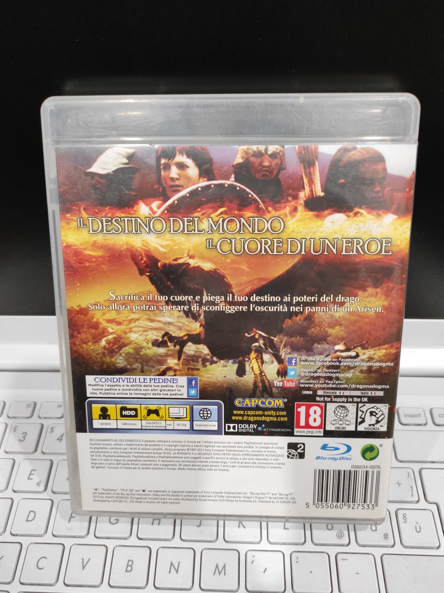 Gioco PlayStation 3 ps3 dragon's dogma
