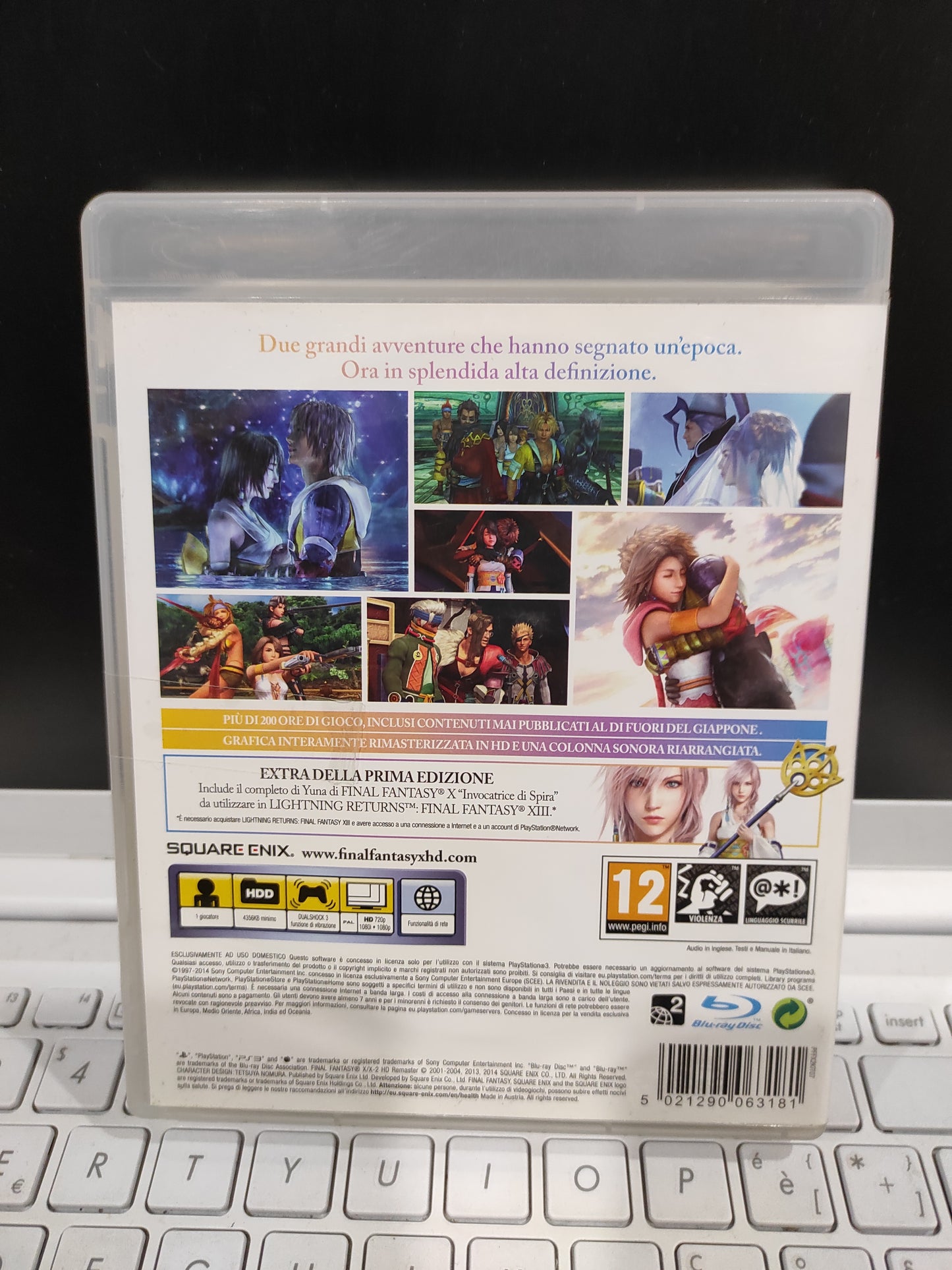 Gioco PlayStation 3 ps3 final Fantasy x x-2