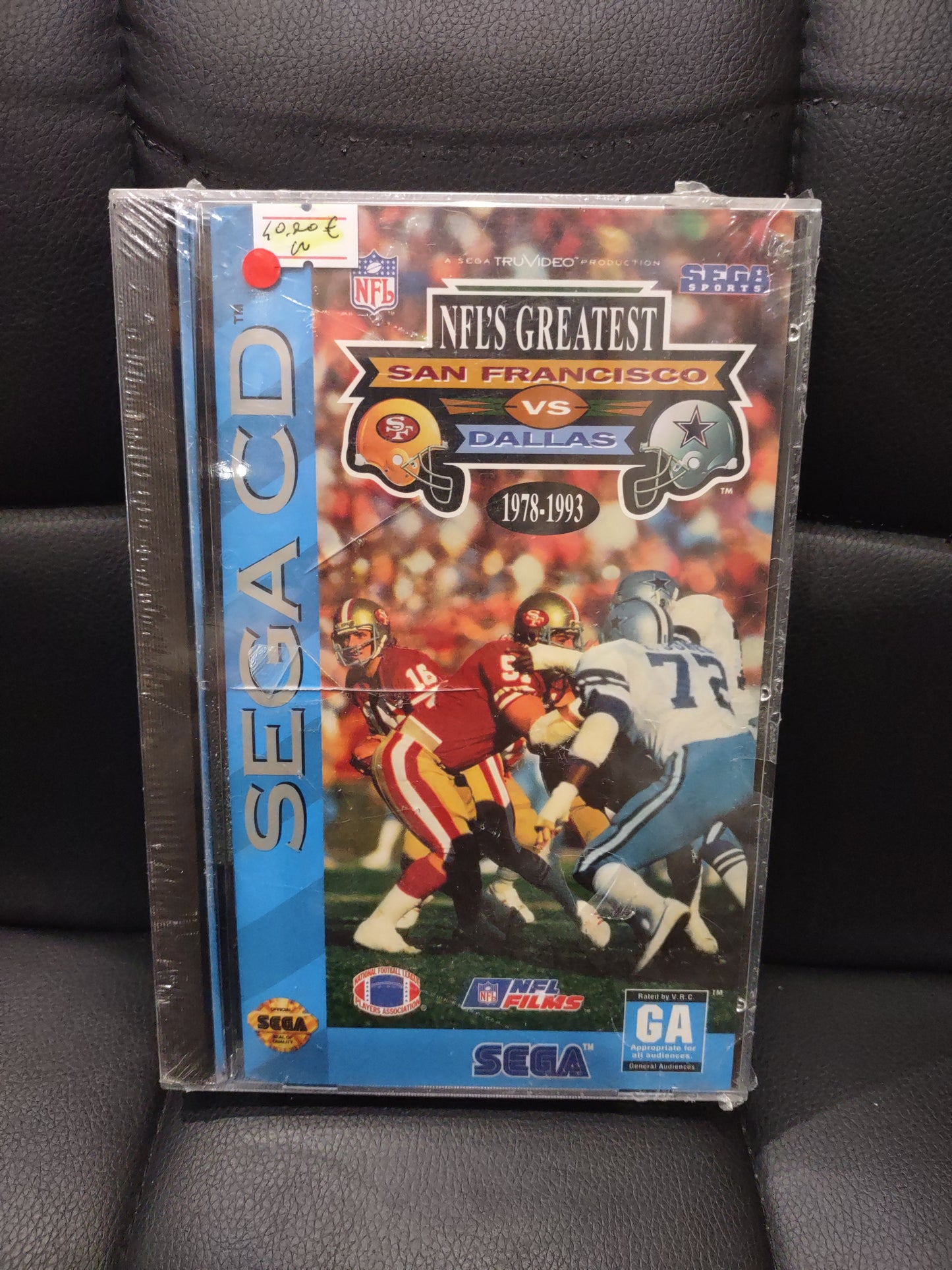 Gioco sega CD NFL greatest San Francisco vs Dallas