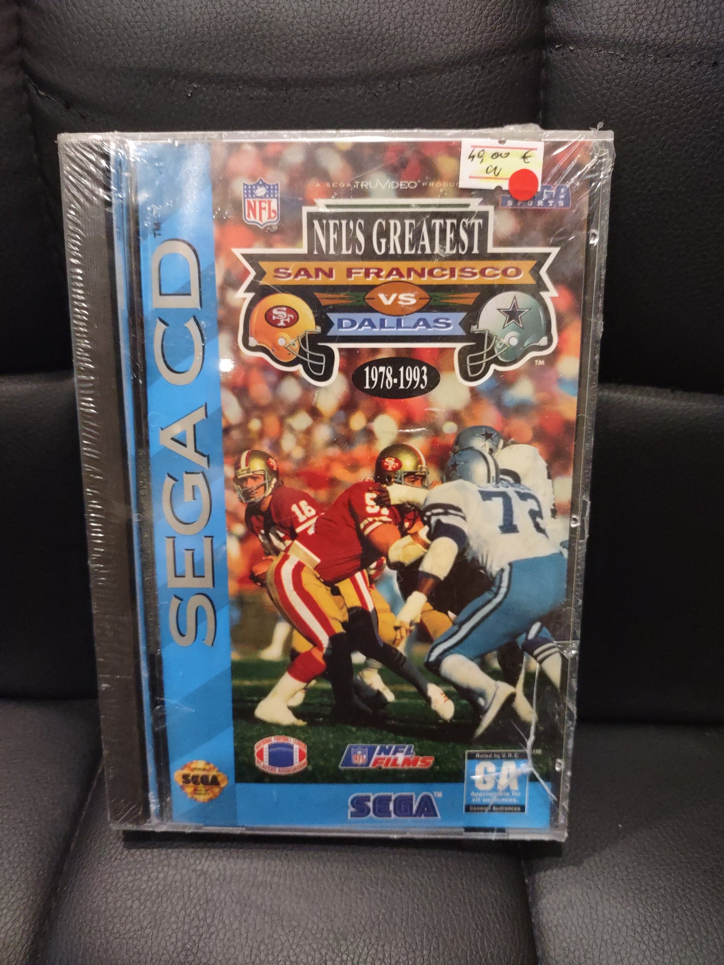 Gioco sega CD NFL greatest San Francisco vs Dallas