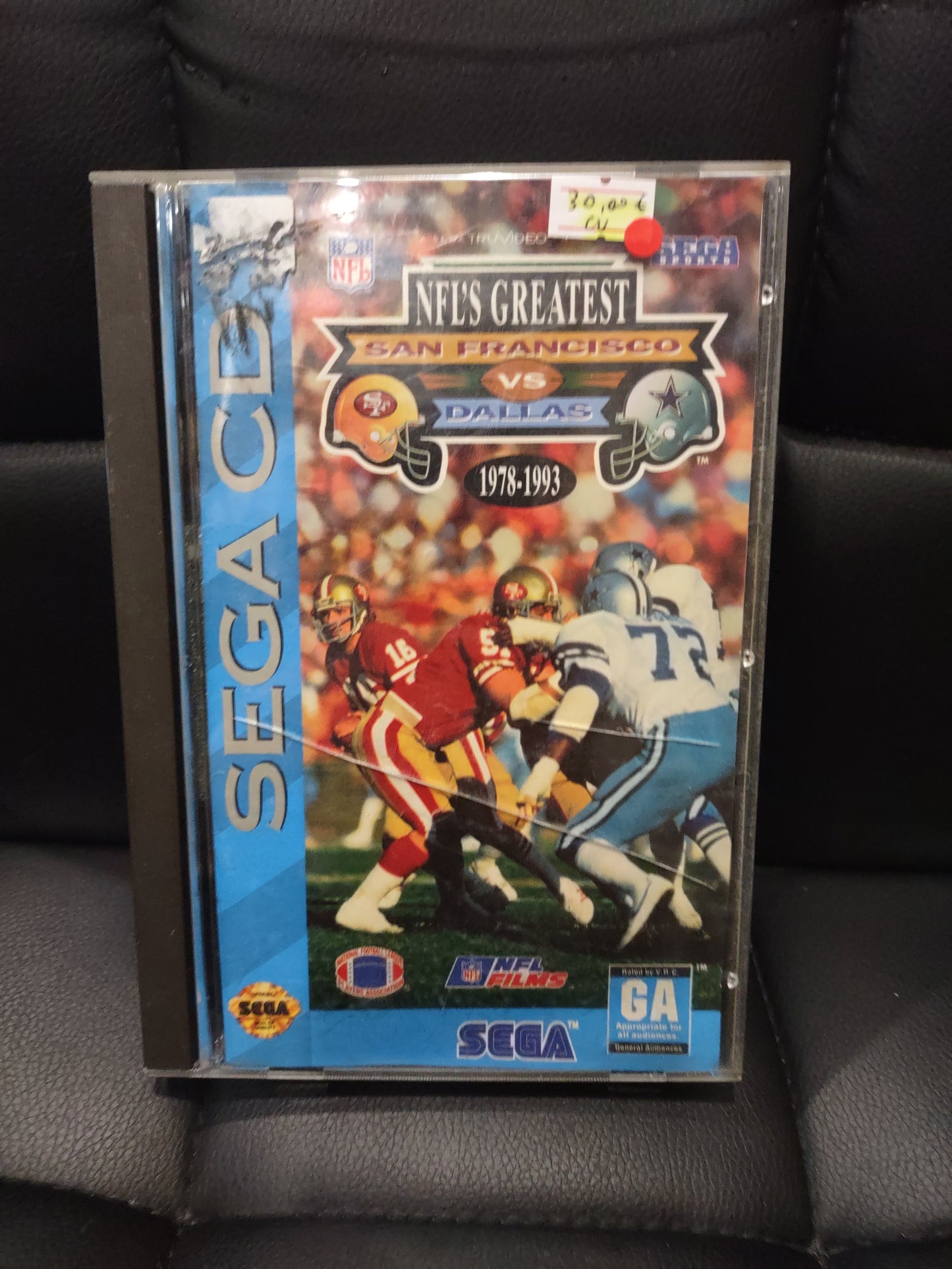 Gioco sega CD NFL greatest San Francisco vs Dallas