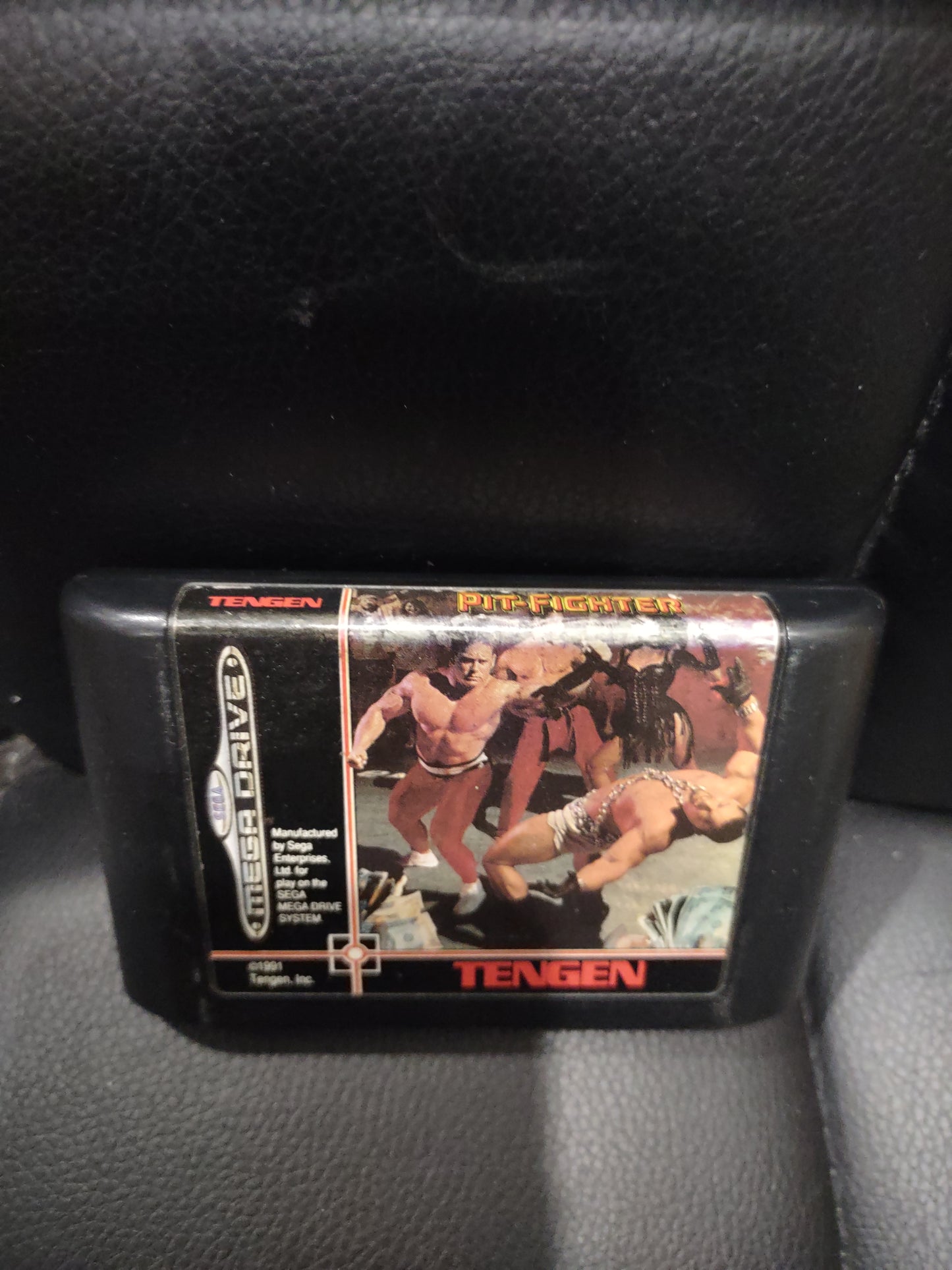 Gioco cartuccia sega mega drive pit-fighter
