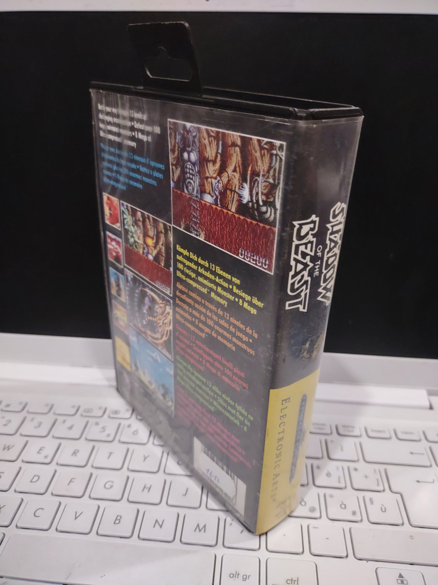 Gioco sega mega drive Shadow of the Beast