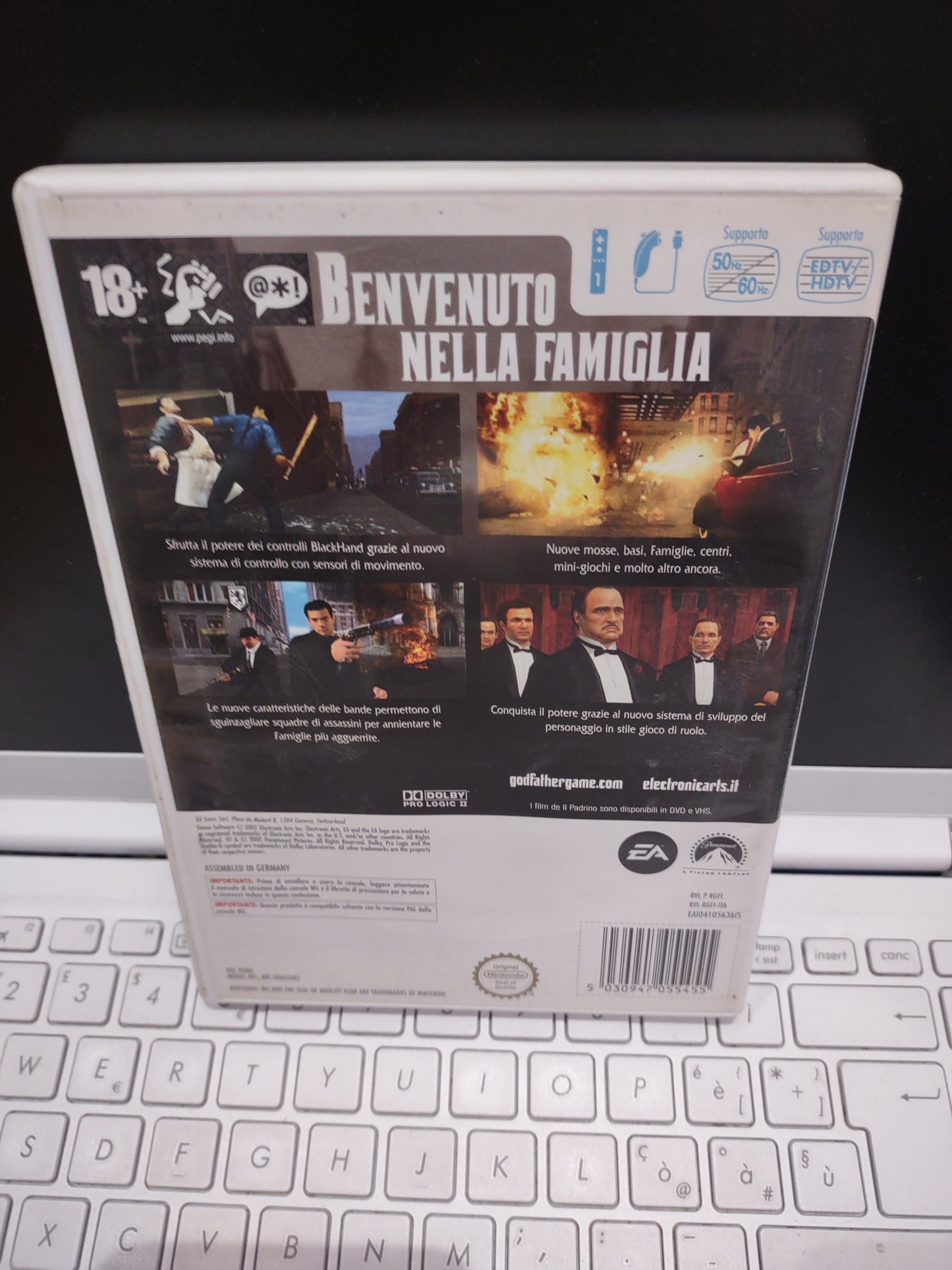Gioco Nintendo Wii il Padrino blackhand edition ita