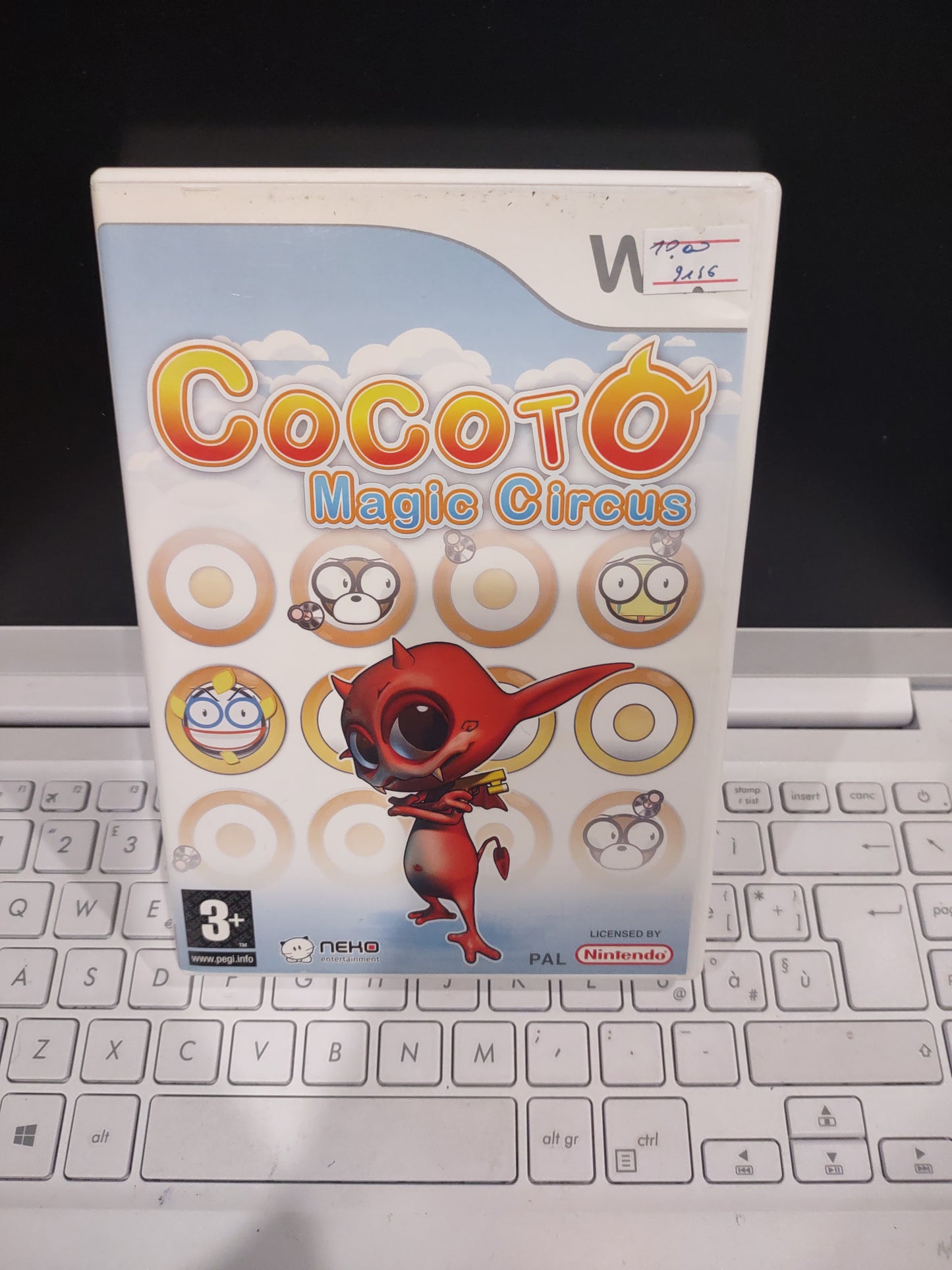 Gioco Nintendo Wii cocoto magic circus