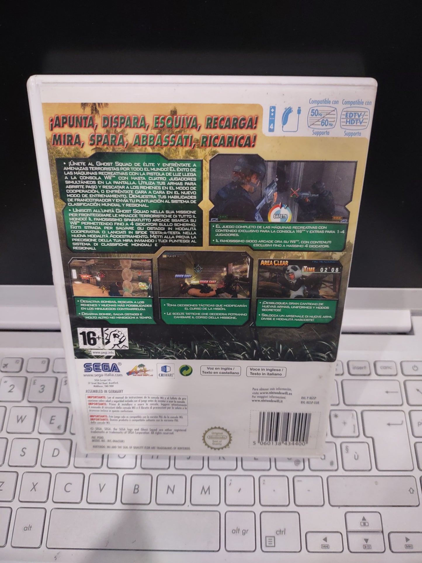 Gioco Nintendo switch Ghost squad operation special tactics sega