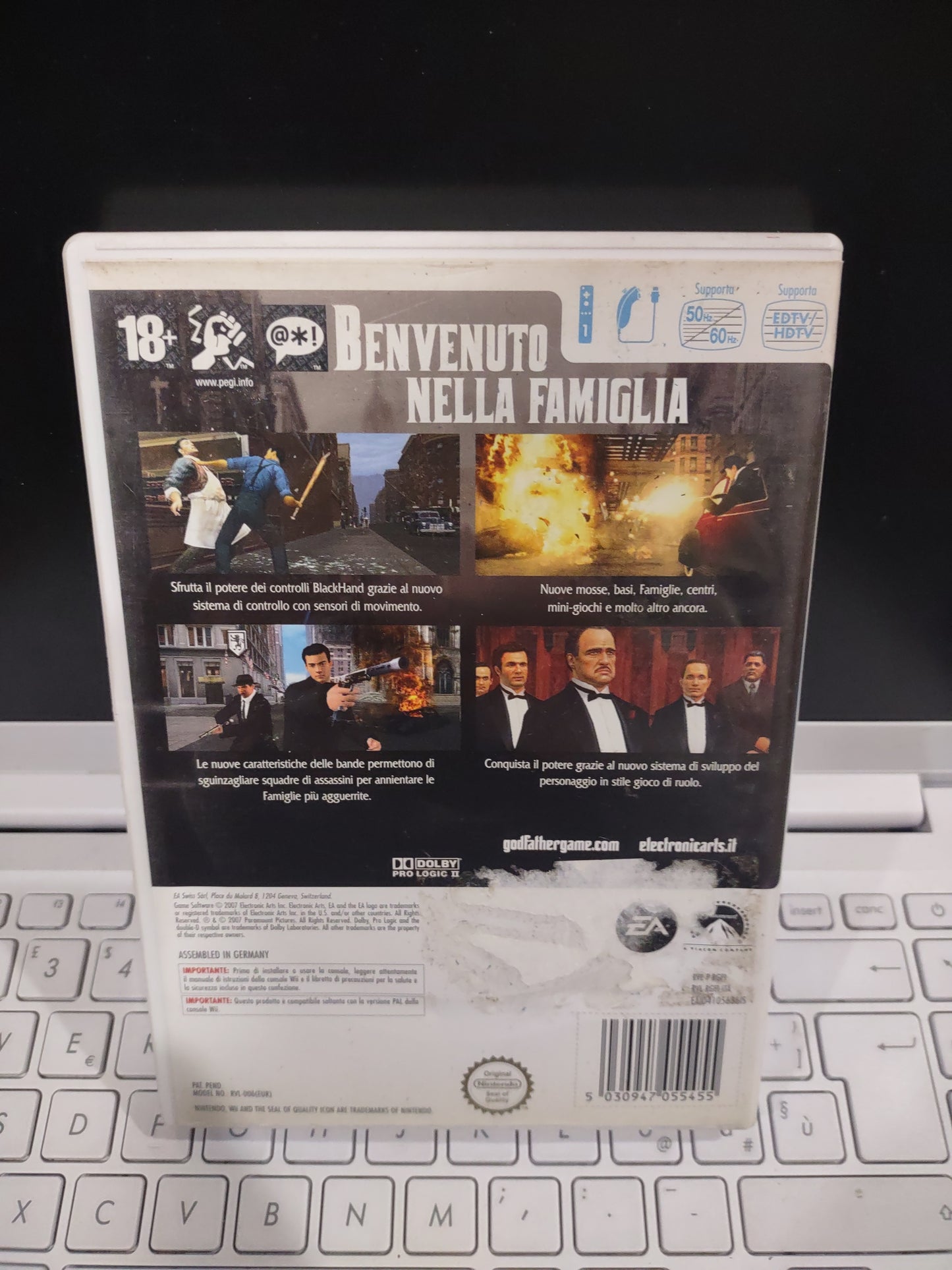 Gioco Nintendo Wii il Padrino Blackhand edition
