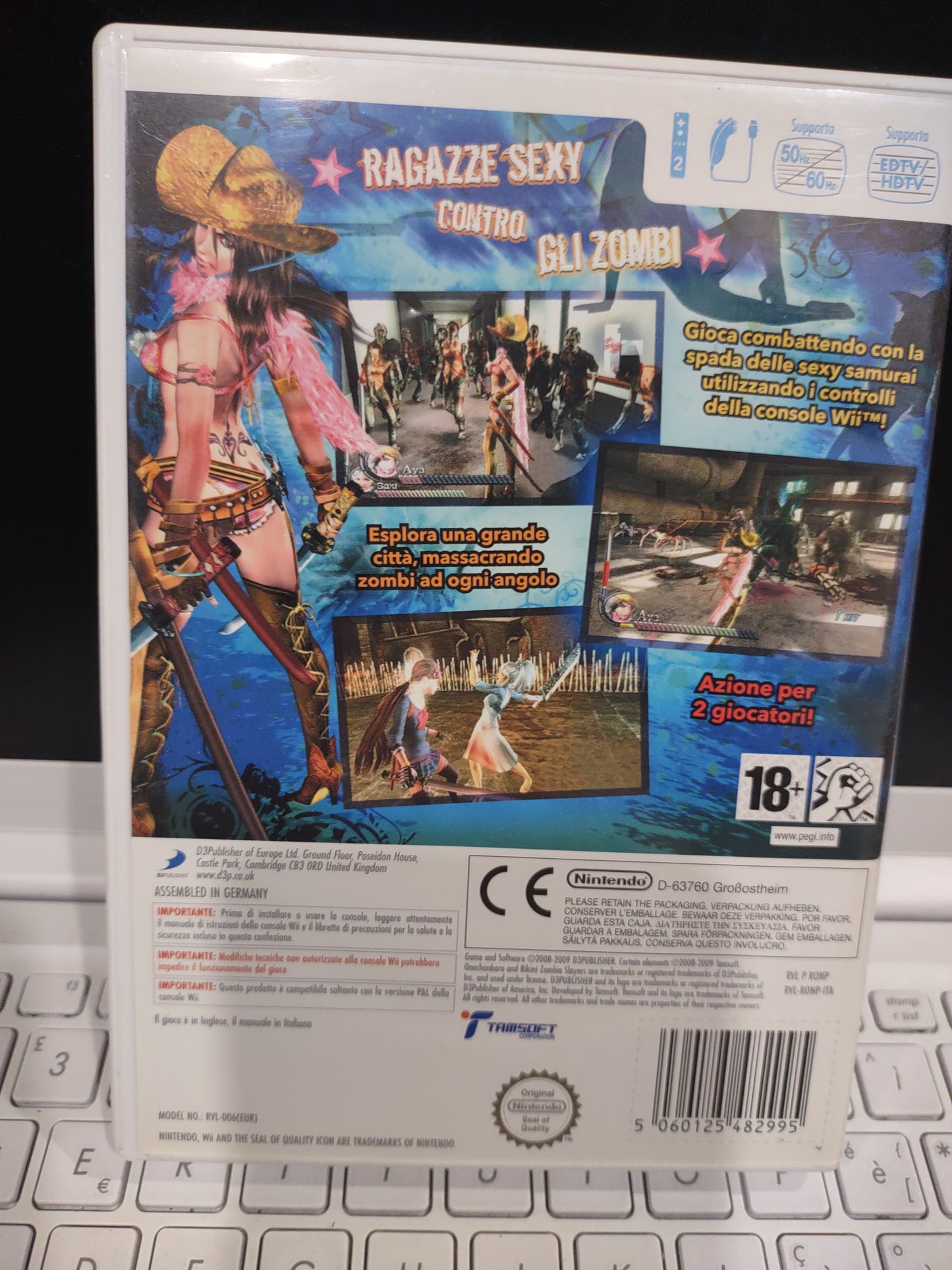 Gioco Nintendo Wii chechanbara bikini zombie slayers