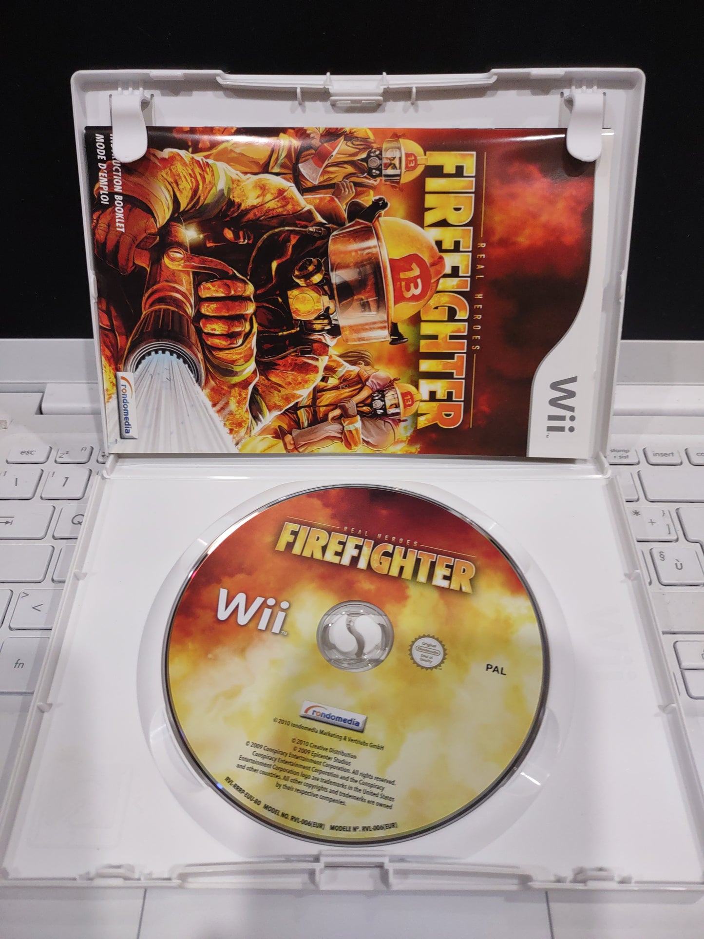 Gioco Nintendo Wii real Heroes firefighter PAL ita