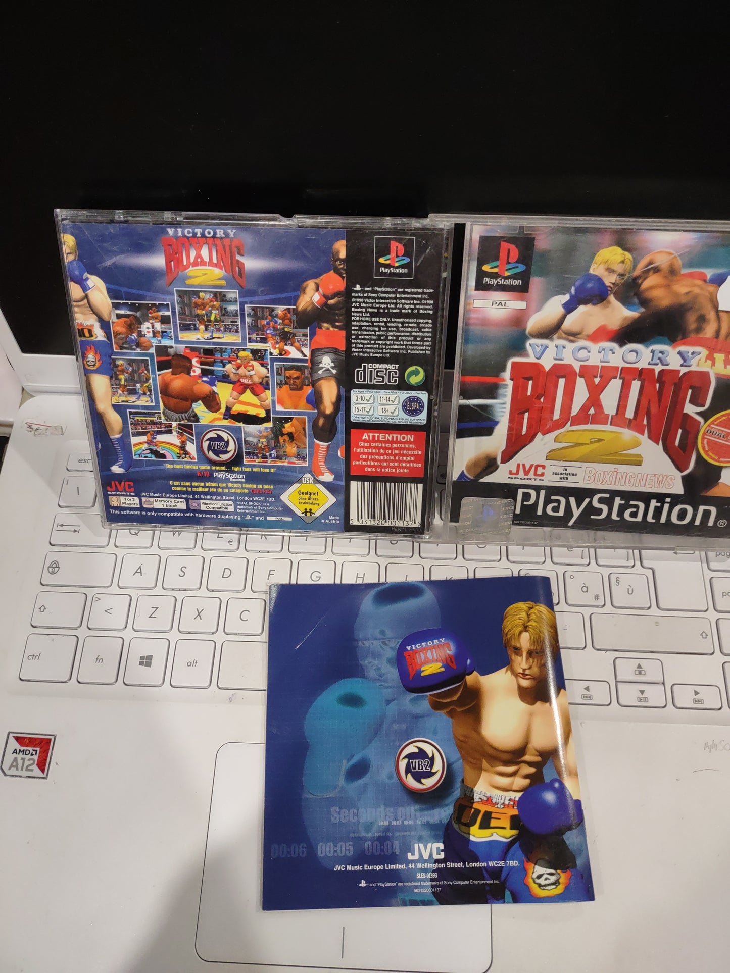Gioco ps1 victory boxing 2 PAL