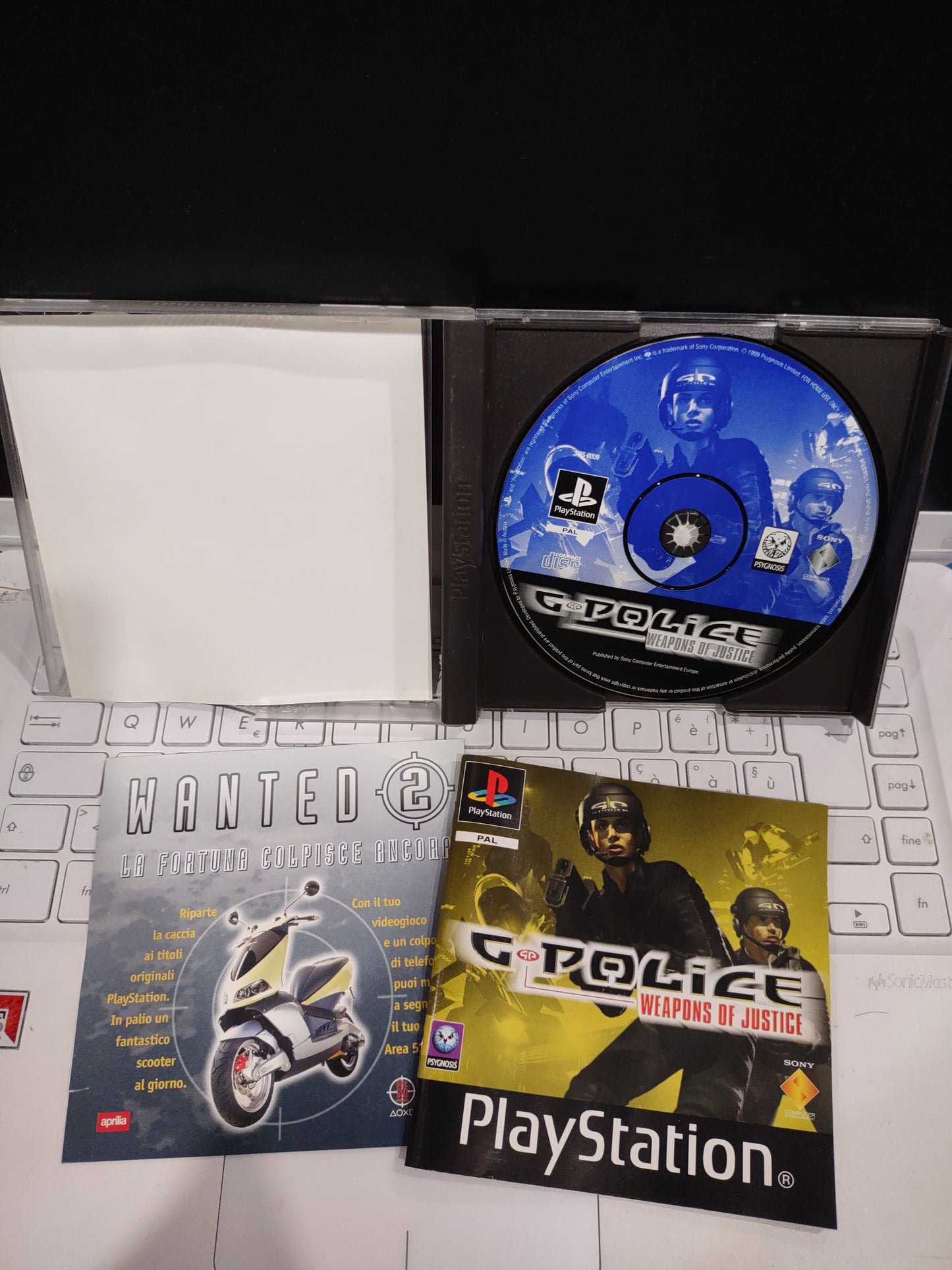 Gioco ps1 PlayStation g police weapons of justice