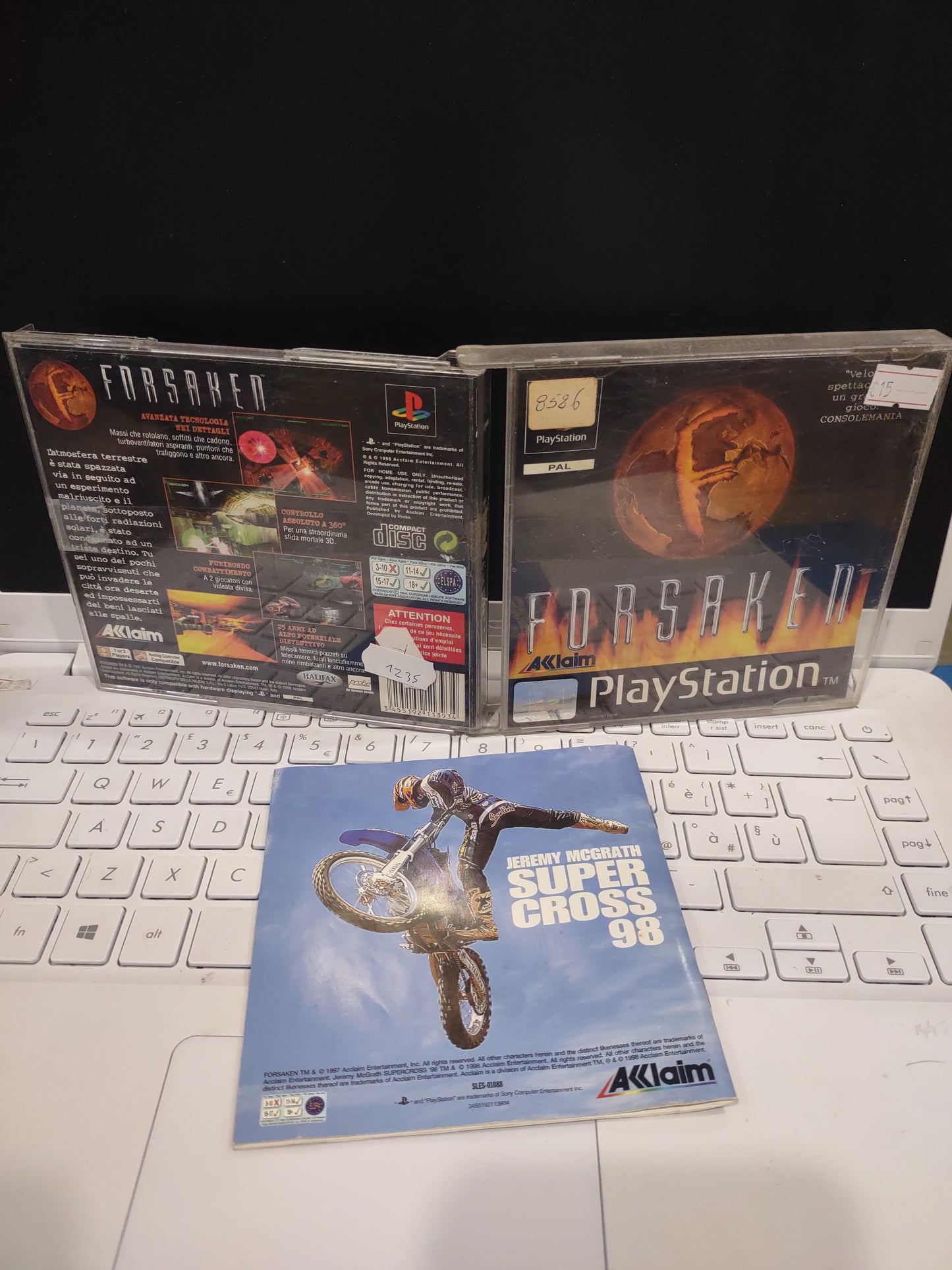 Gioco PS1 PlayStation forsaken pal