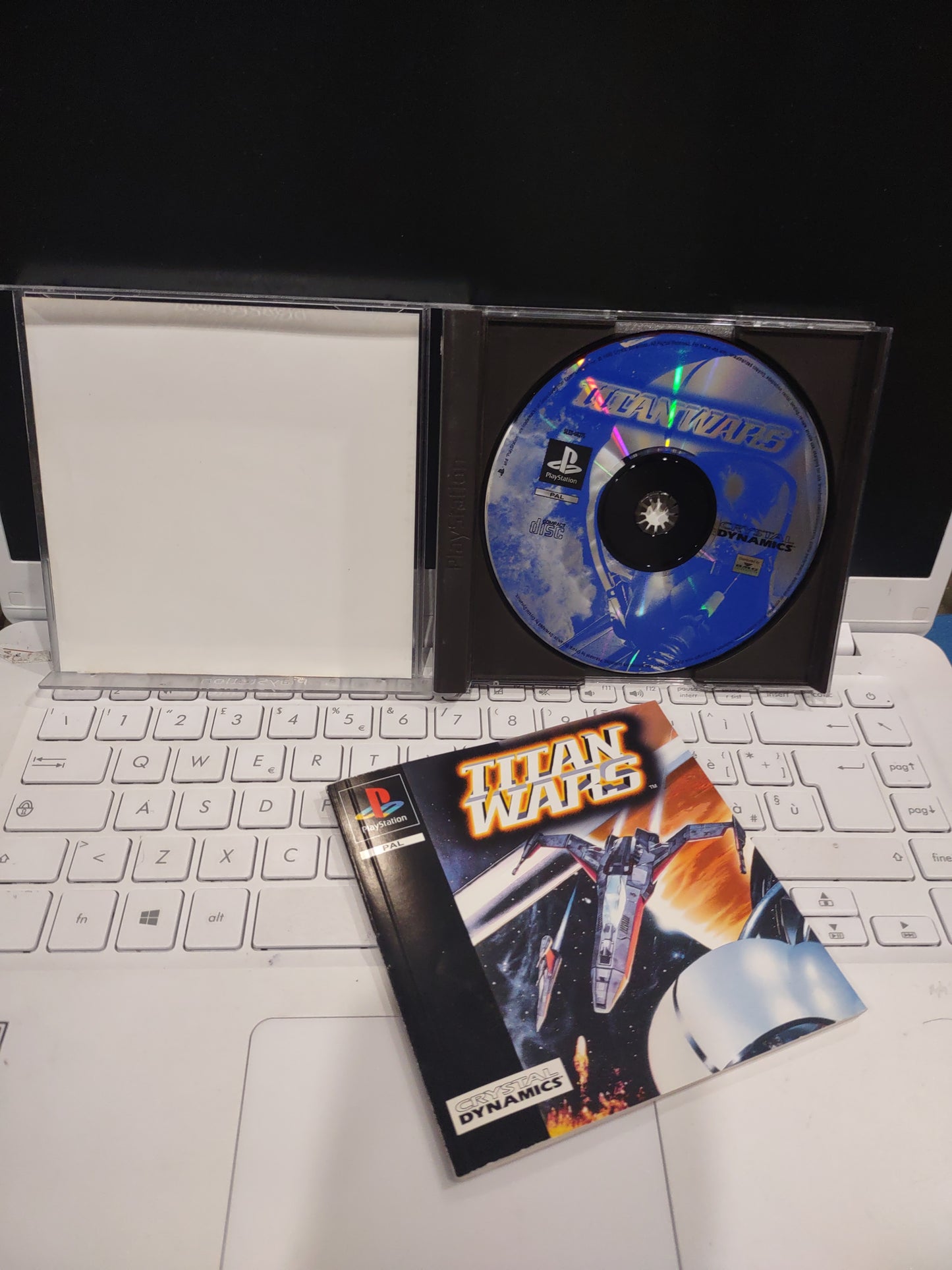Gioco PS1 PlayStation titan wars PAL