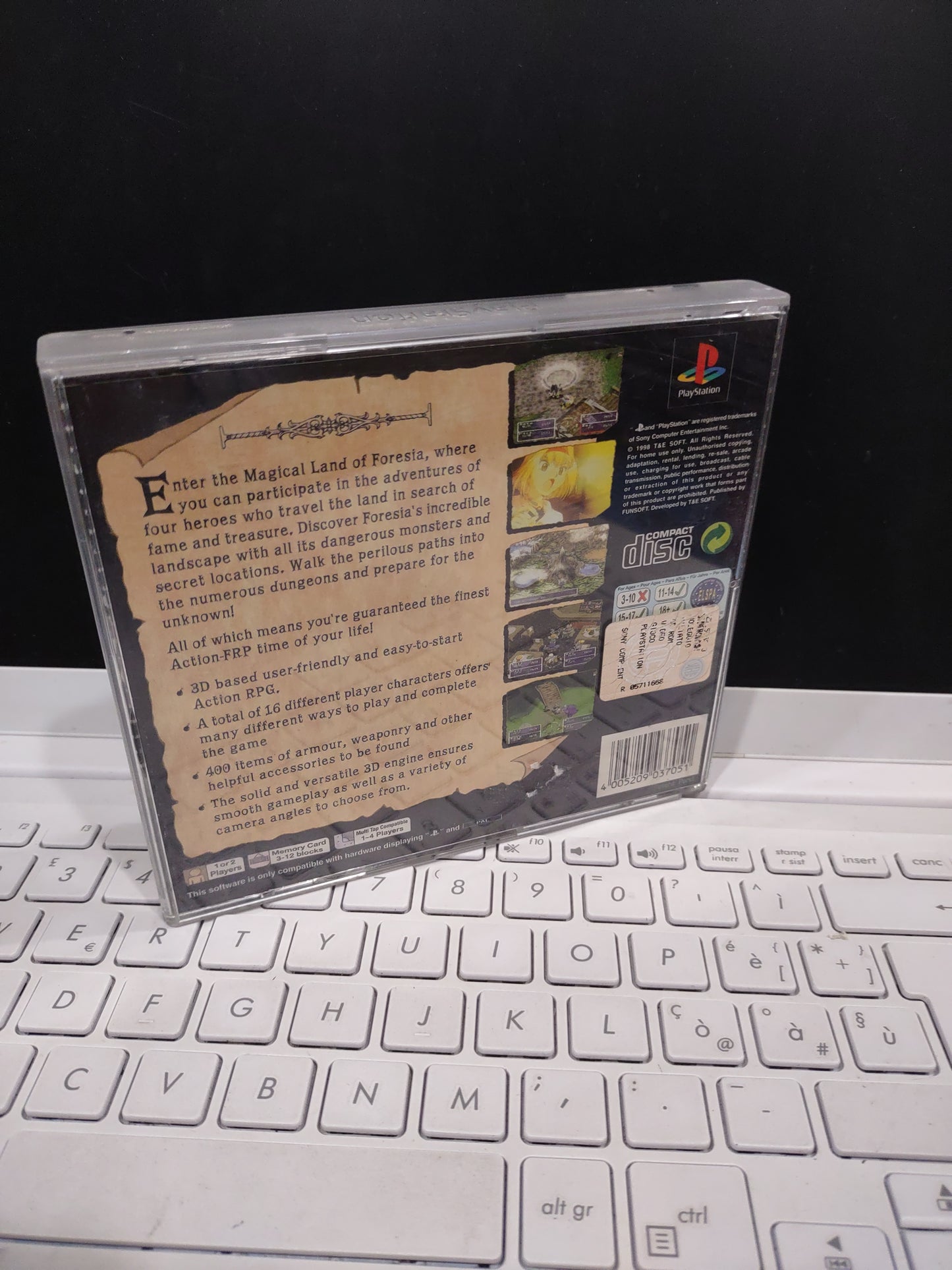 Gioco PlayStation ps1 blazer & Blade PAL