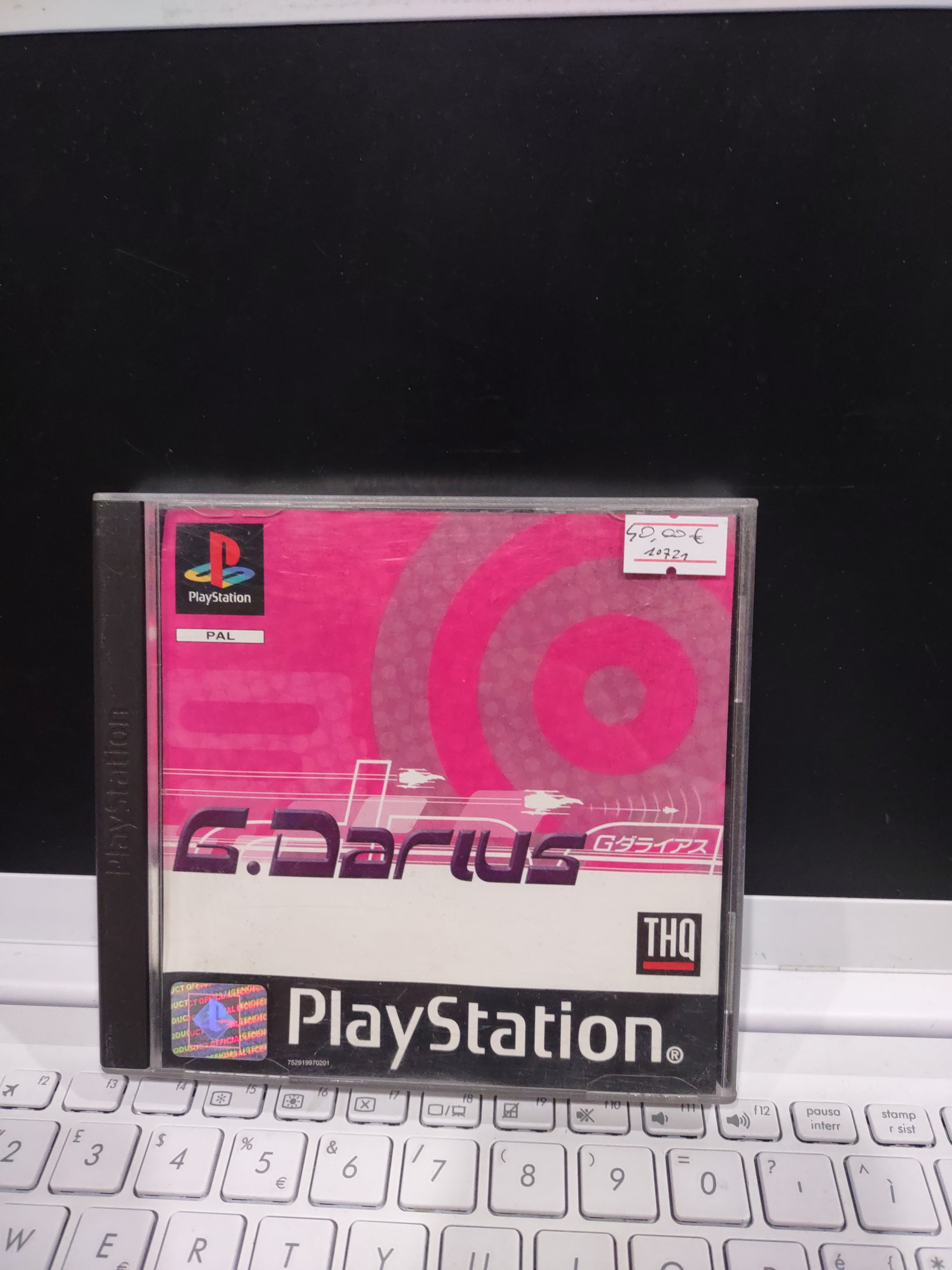G DARIUS Sony PlayStation PS1 w/ Box Manual Japan Import pre-owned G DARIUS Sony PlayStation PS1 w/ Box Manual Japan Import pre-owned