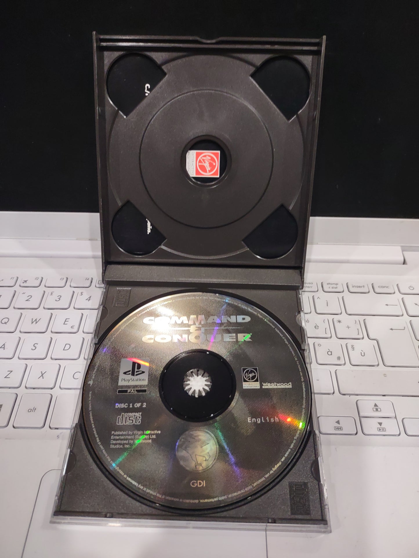 Gioco ps1 PlayStation big box command conquer