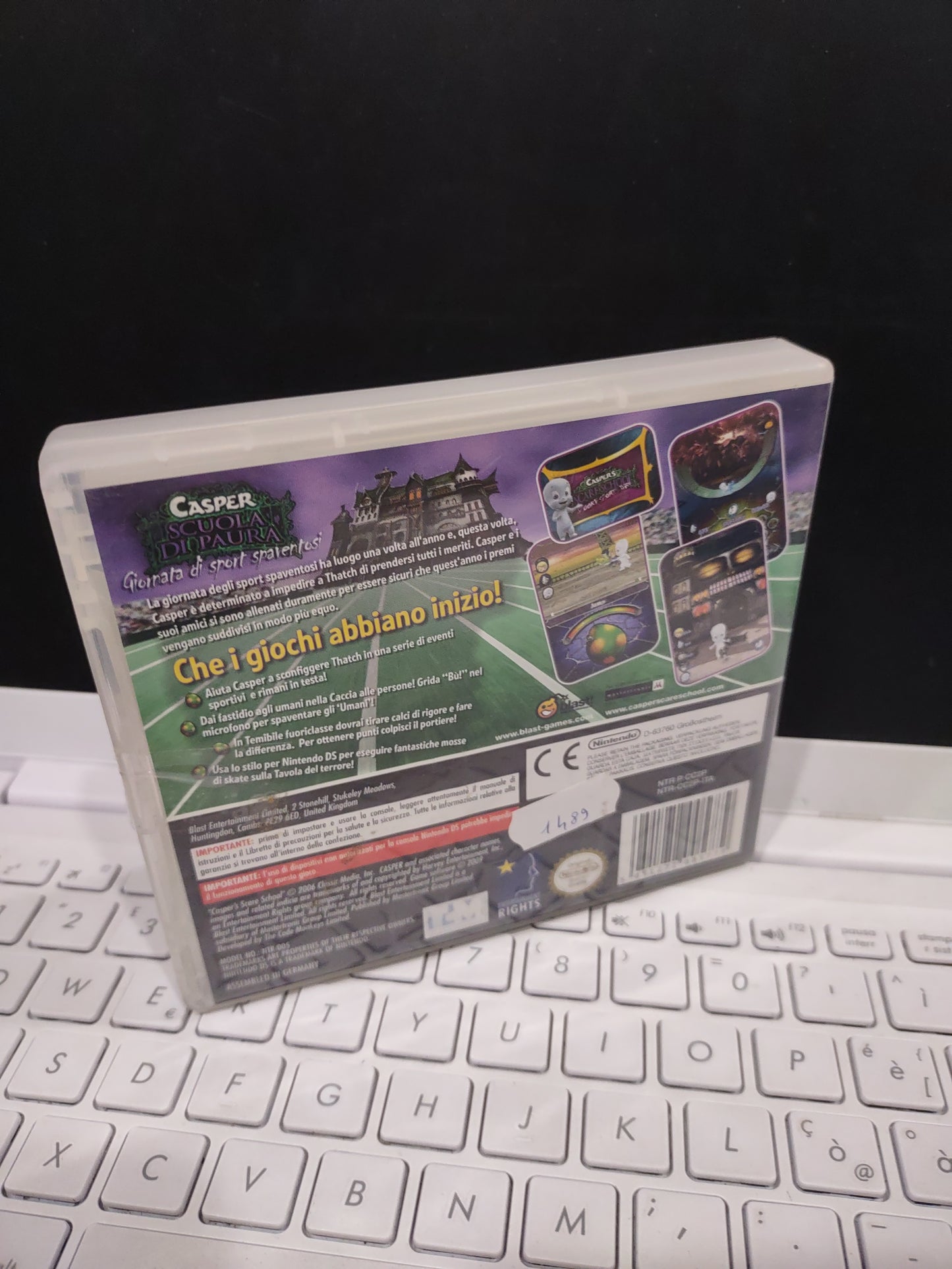 Gioco Nintendo Ds Casper scuola di paura