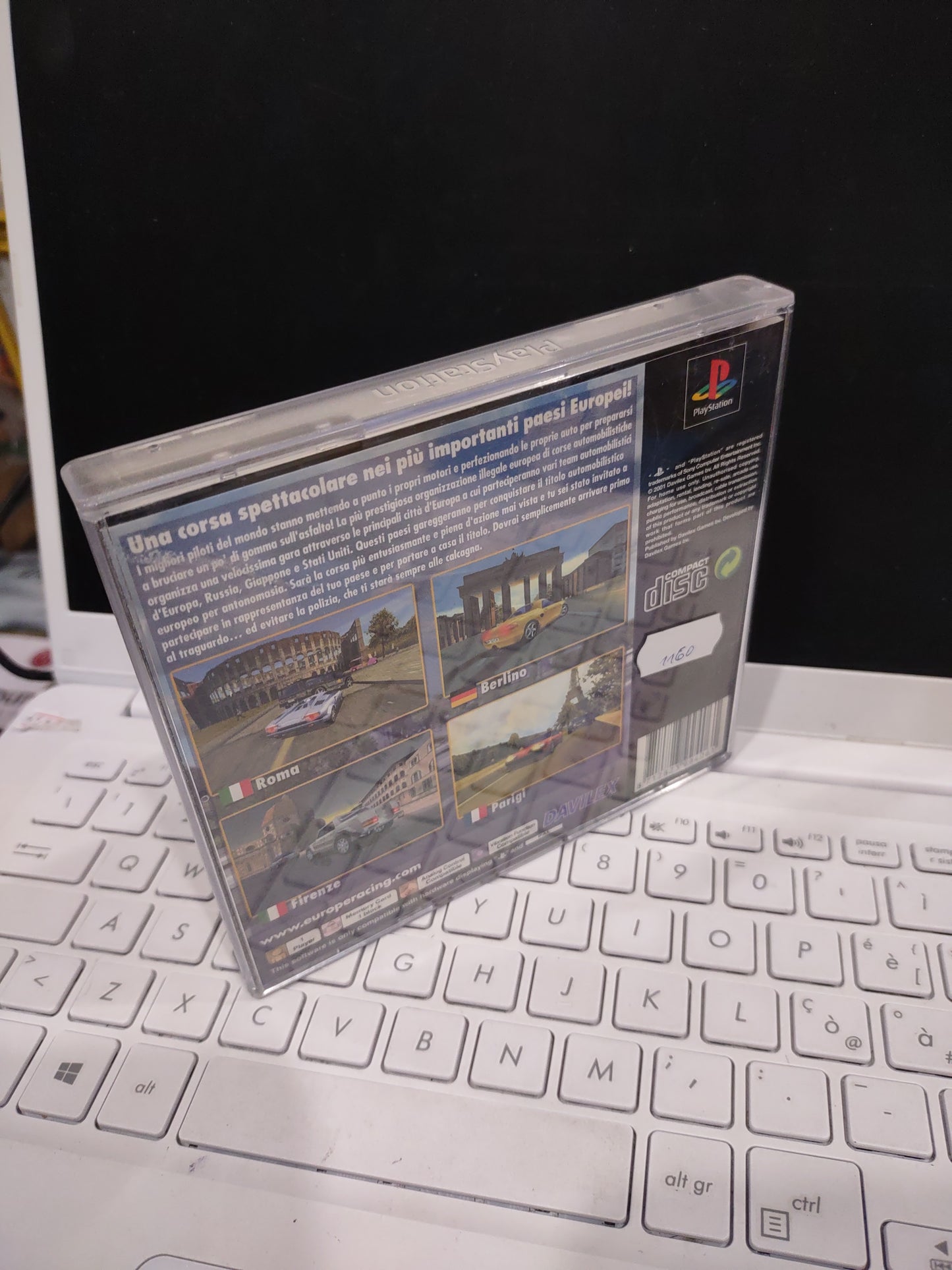 Gioco ps1 PlayStation PAL Europe Crazy racing