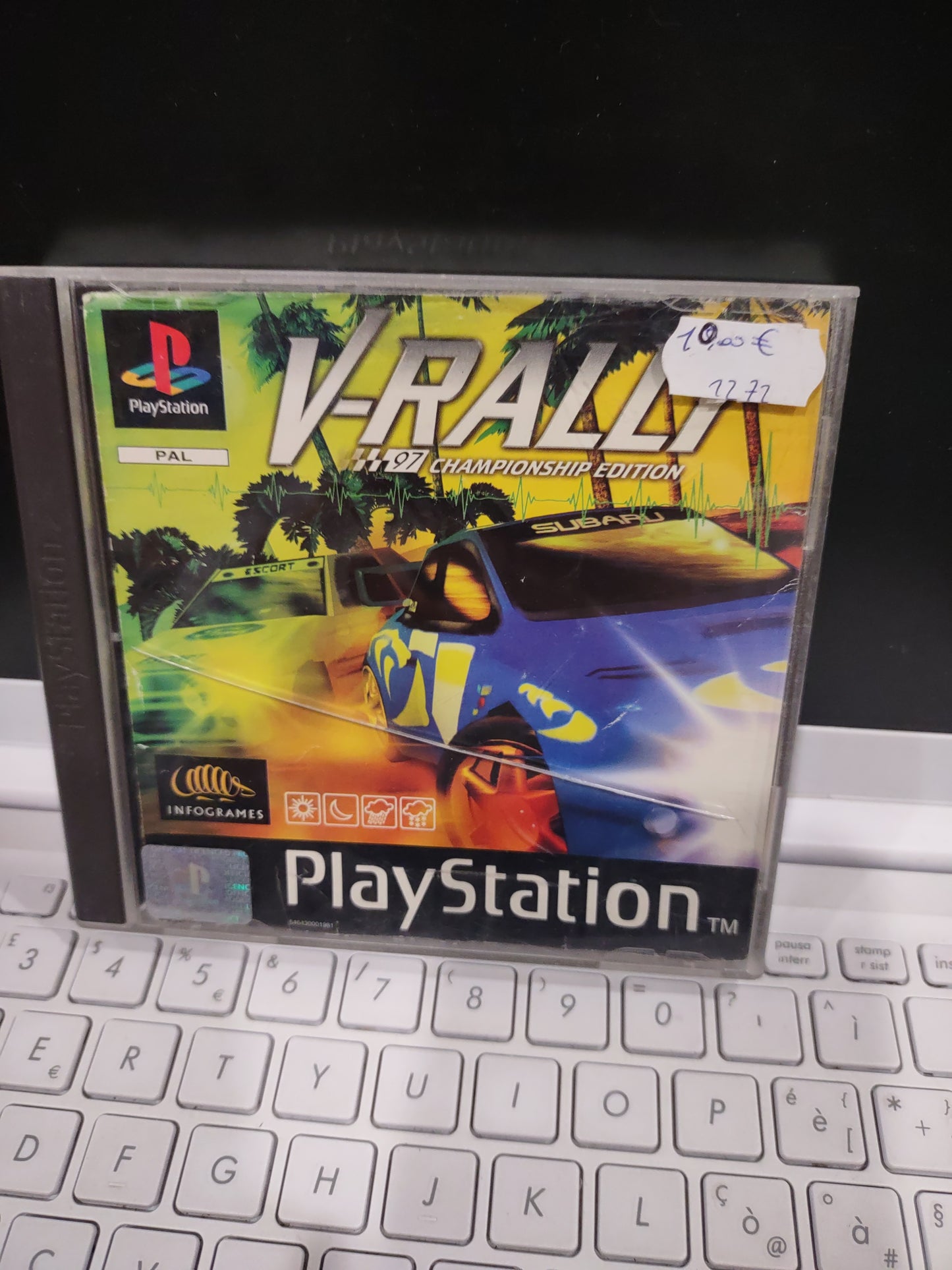 Gioco ps1 PlayStation PAL V-rally 97 Championship edition