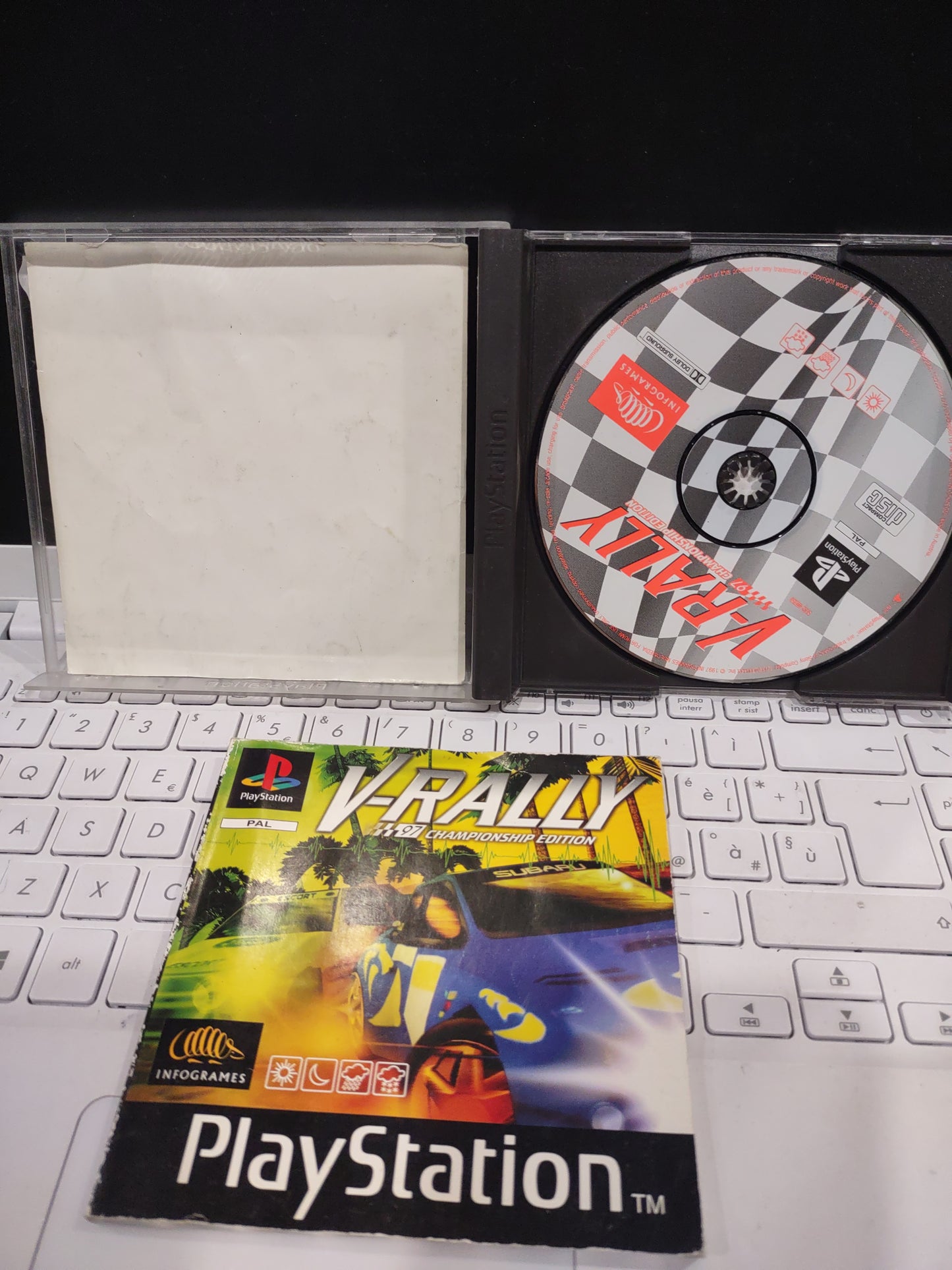 Gioco ps1 PlayStation PAL V-rally 97 Championship edition